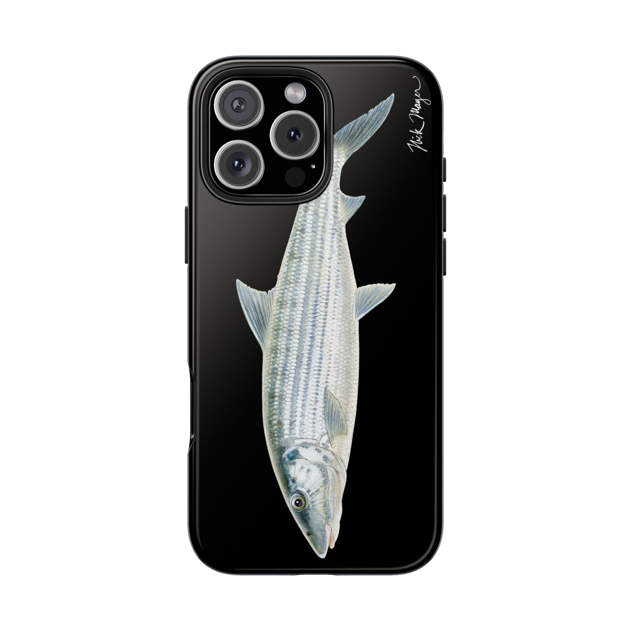 Bonefish Black Phone Case (iPhone)