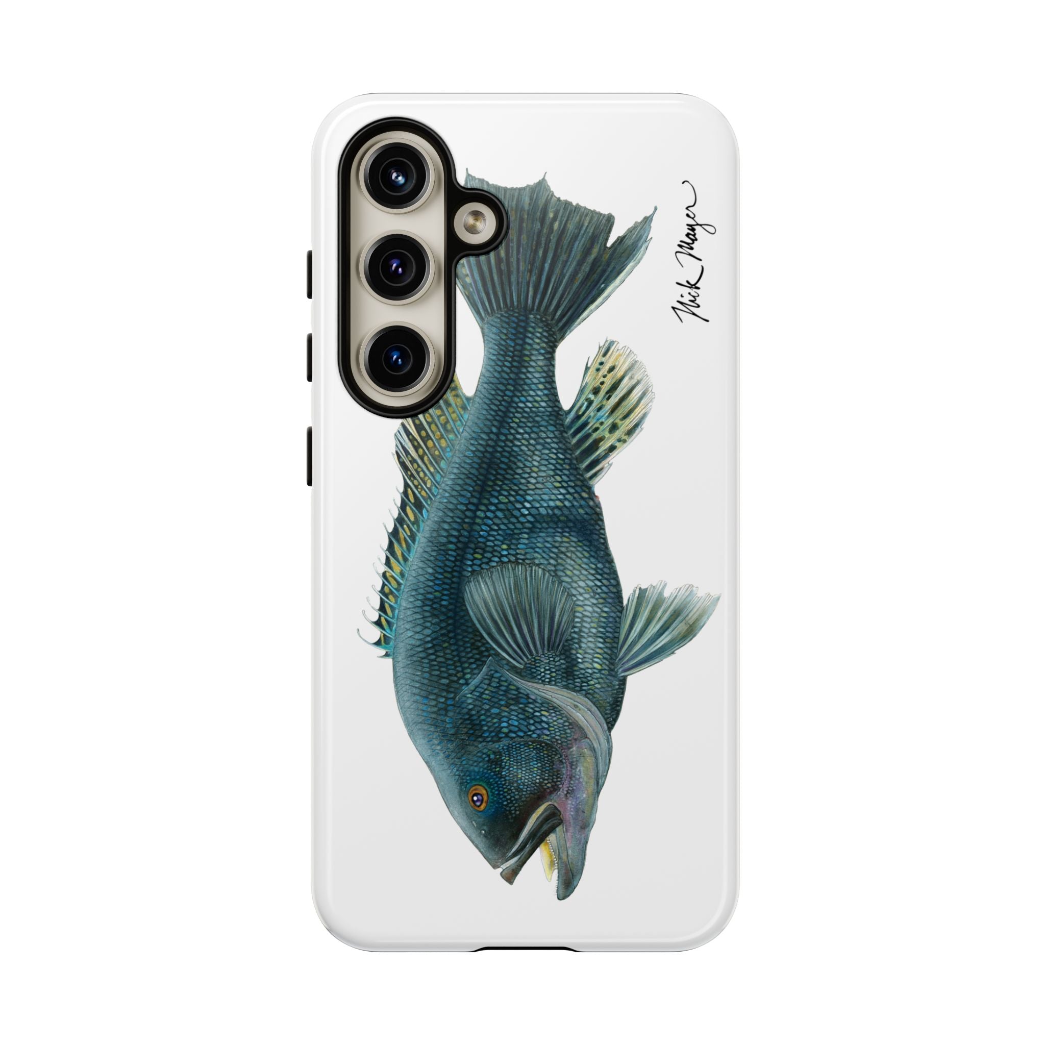 Black Sea Bass Phone Case (Samsung) Printify