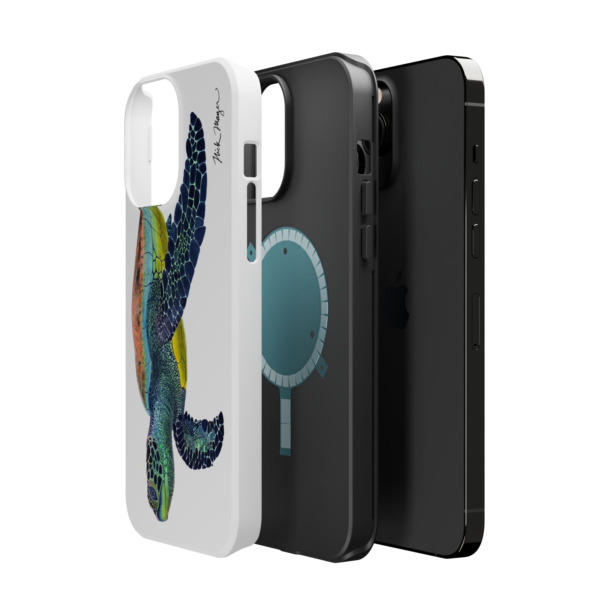 Green Sea Turtle II MagSafe iPhone Case