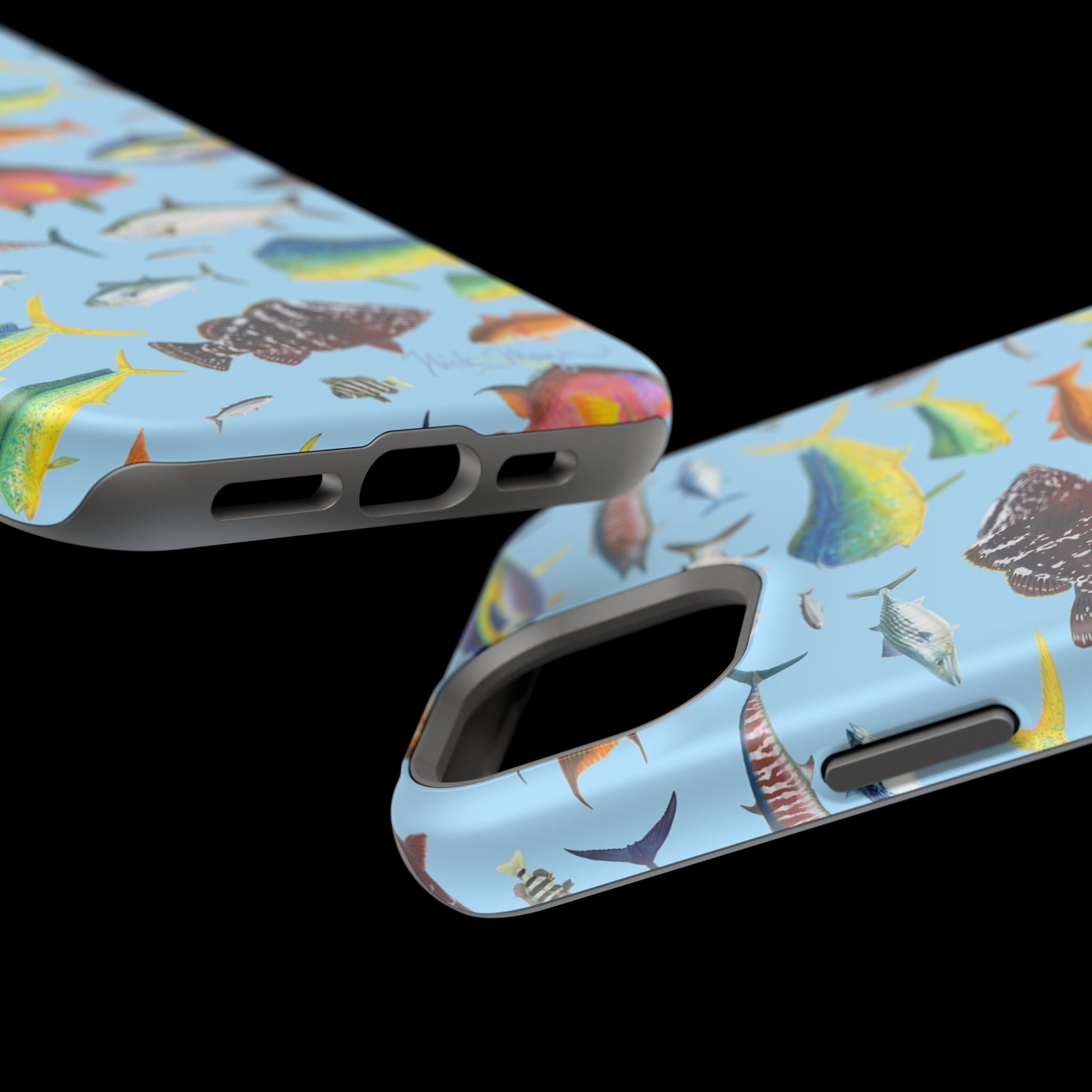 Southern Offshore Fish Blue MagSafe iPhone Case