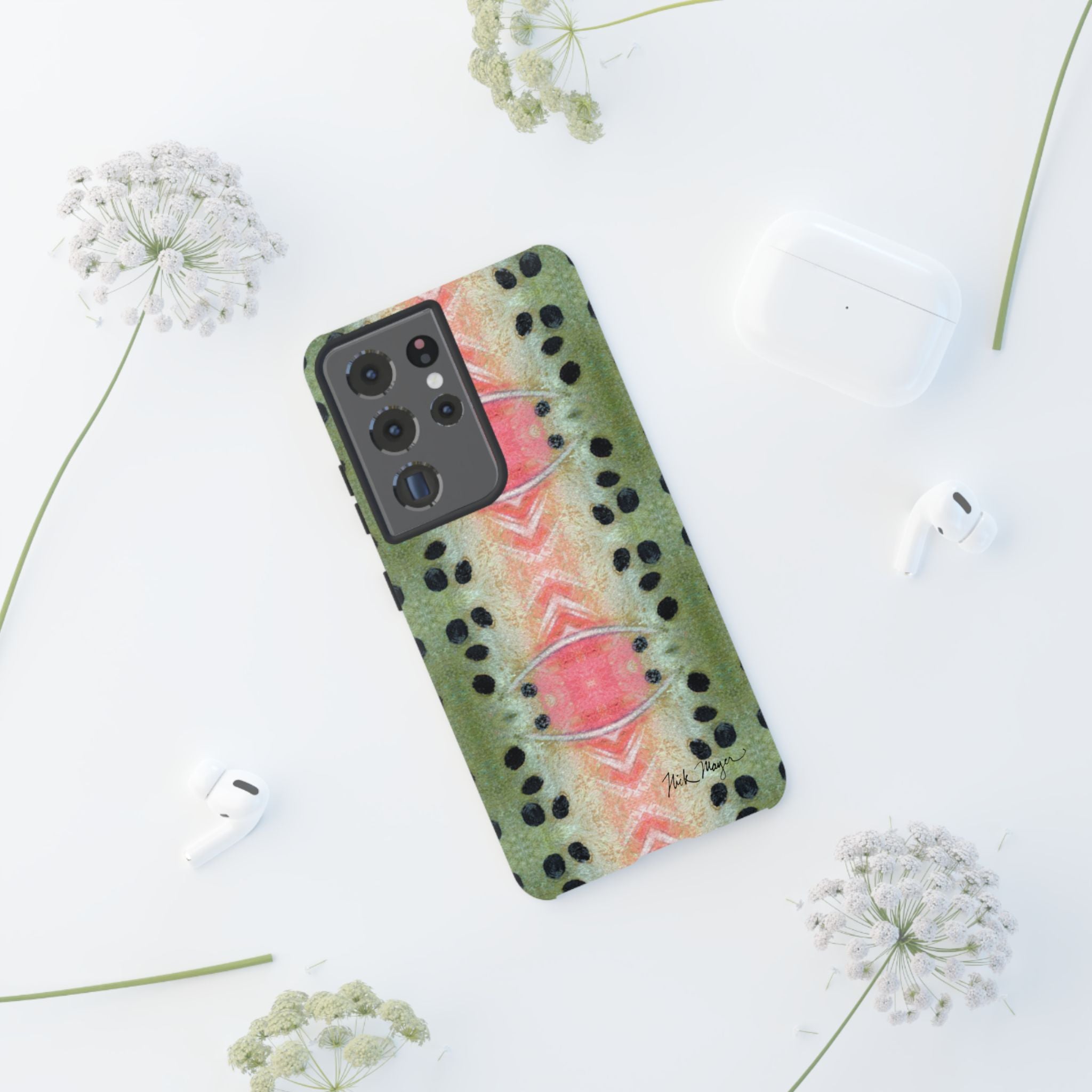 Rainbow Trout Pattern Phone Case (Samsung) Printify