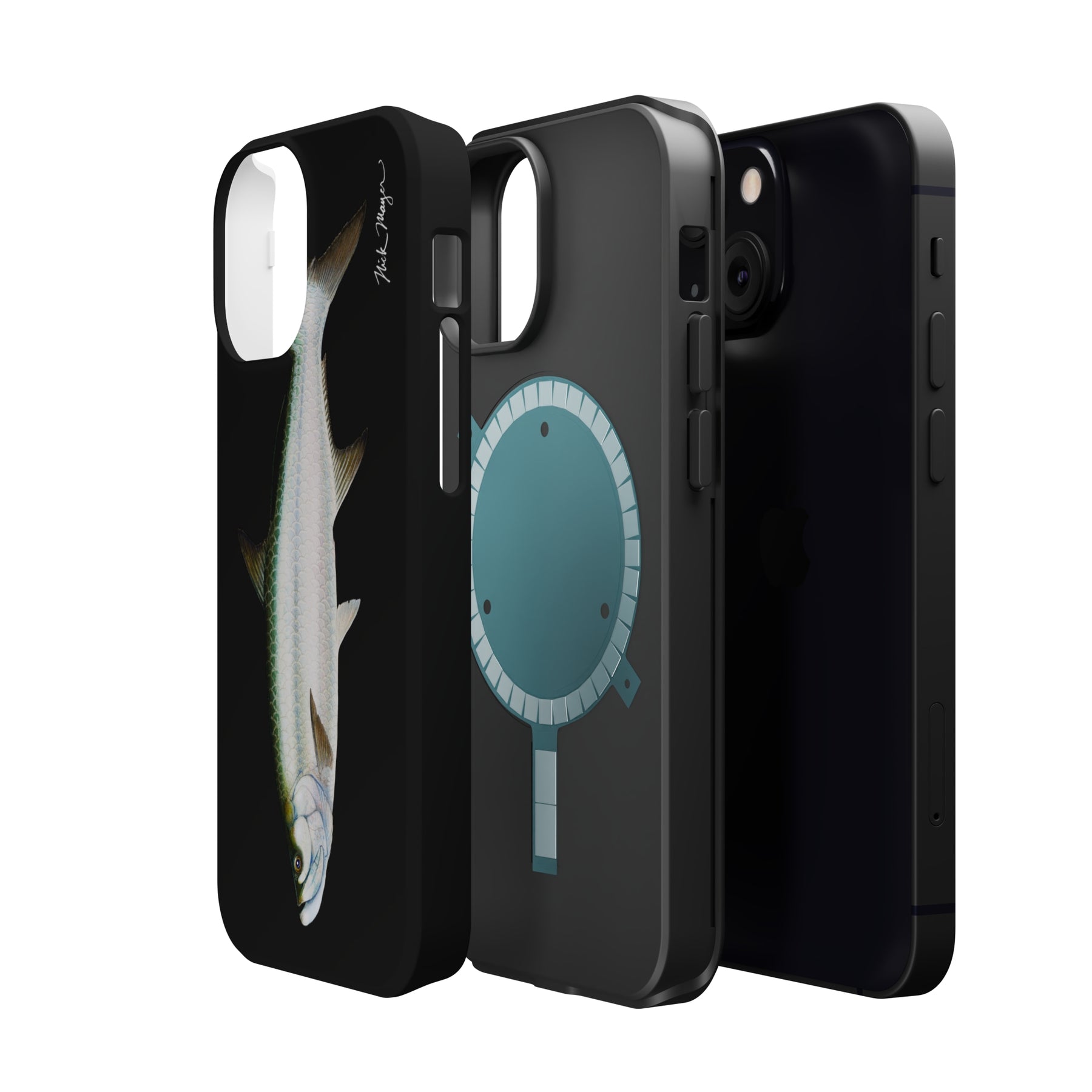 Tarpon MagSafe Black iPhone Case