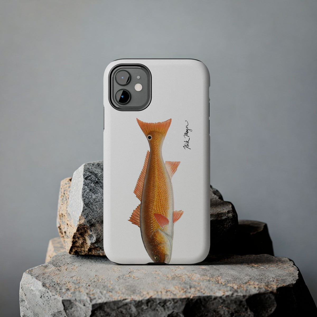 Redfish White Phone Case (iPhone) Printify