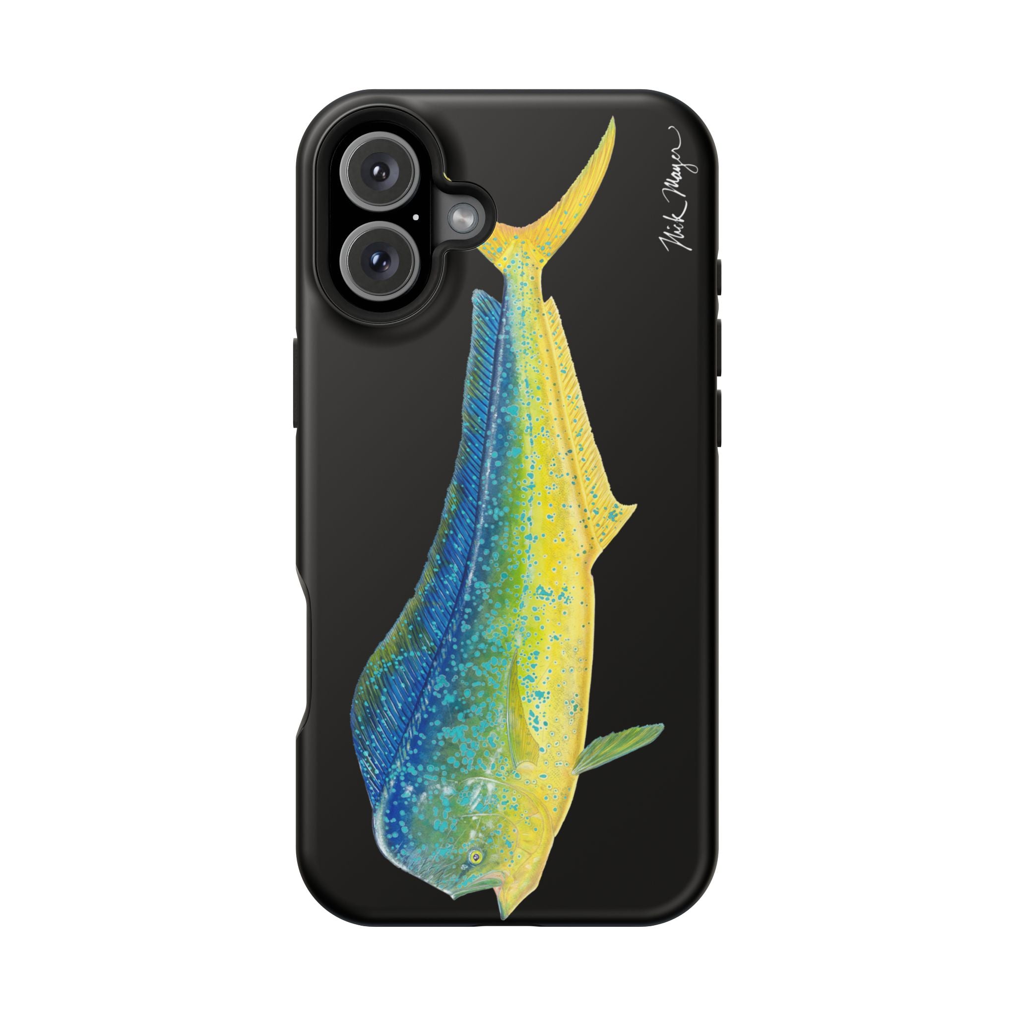 Bull Mahi MagSafe Black iPhone Case