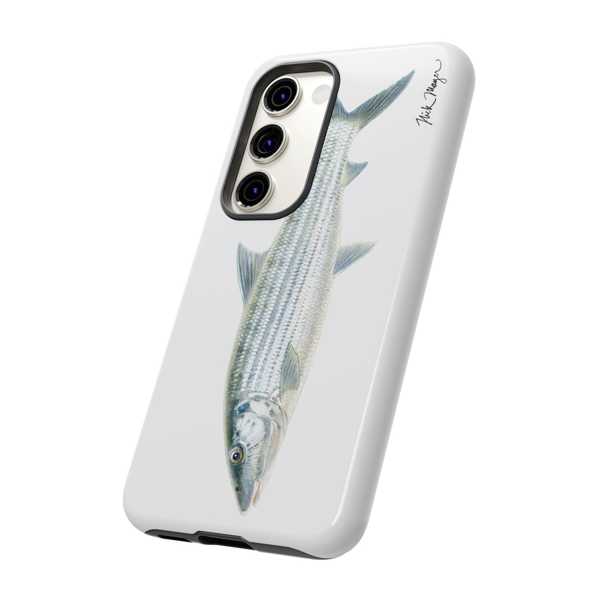 Bonefish White Phone Case (Samsung) Printify
