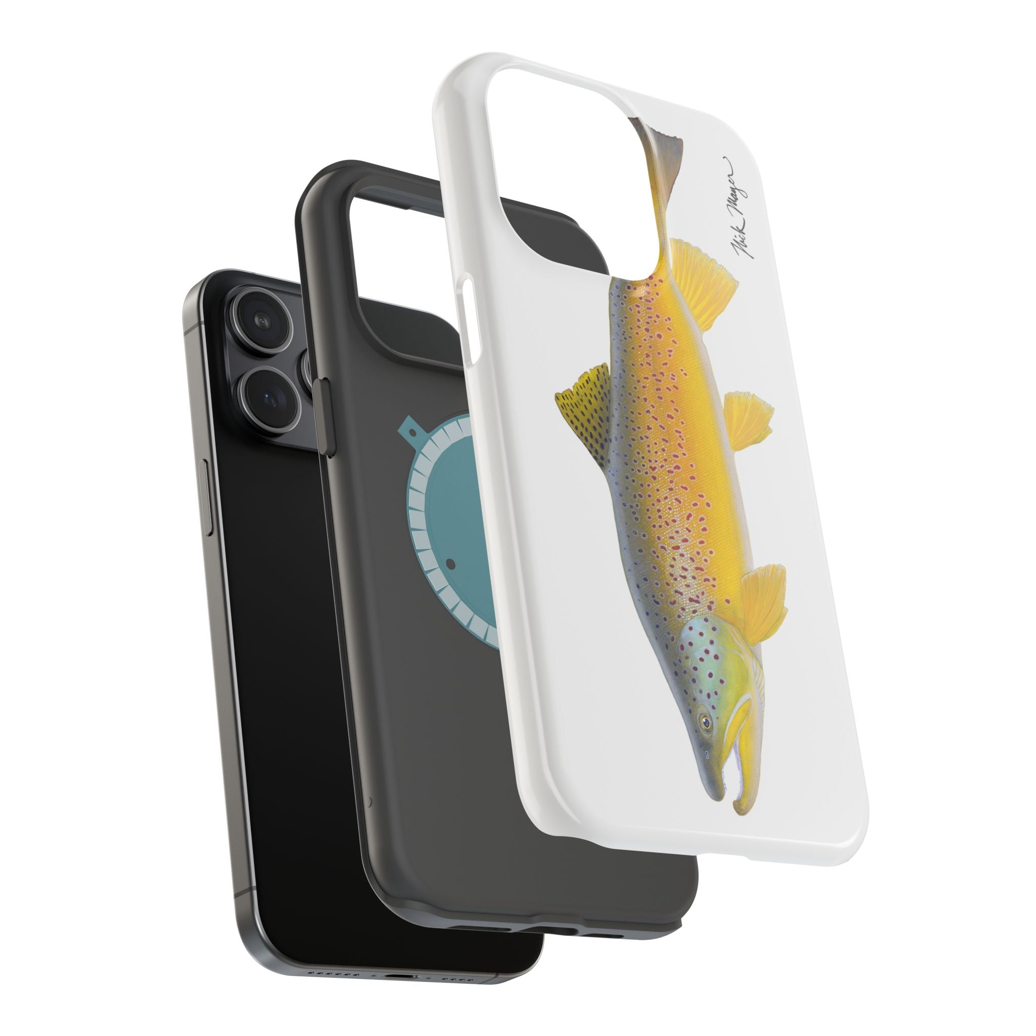 Brown Trout 3 MagSafe iPhone Case