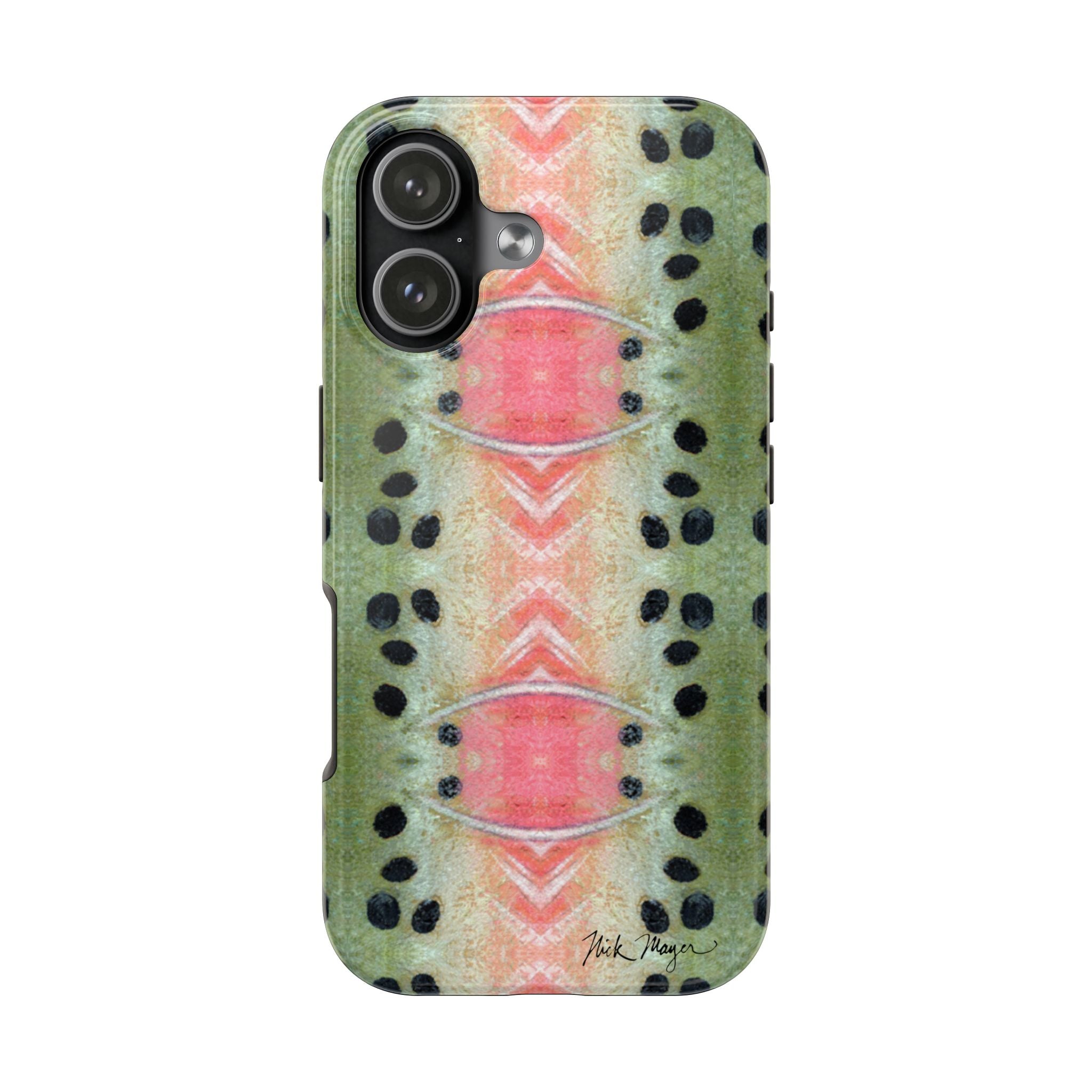 Rainbow Trout Pattern Phone Case (iPhone)