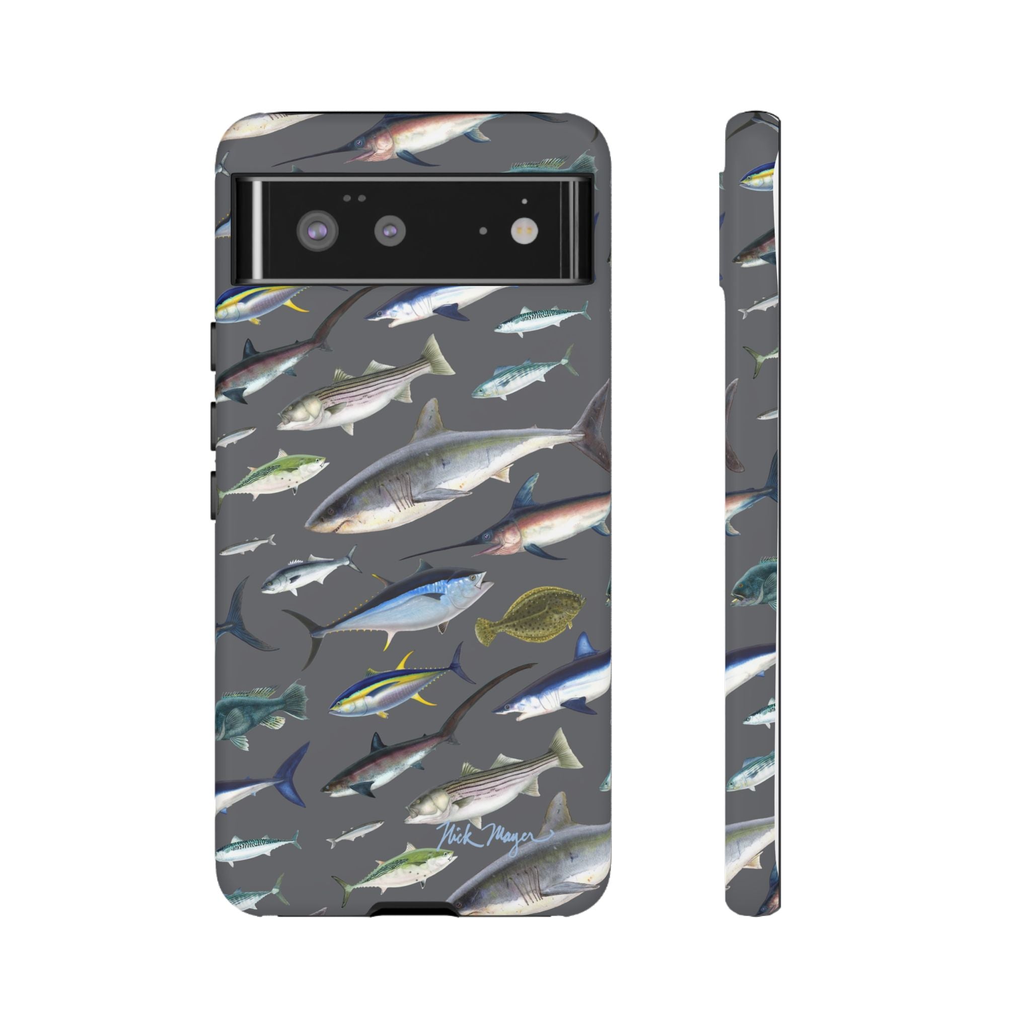 New England Offshore Fish Grey Phone Case, NEW!  (Samsung)