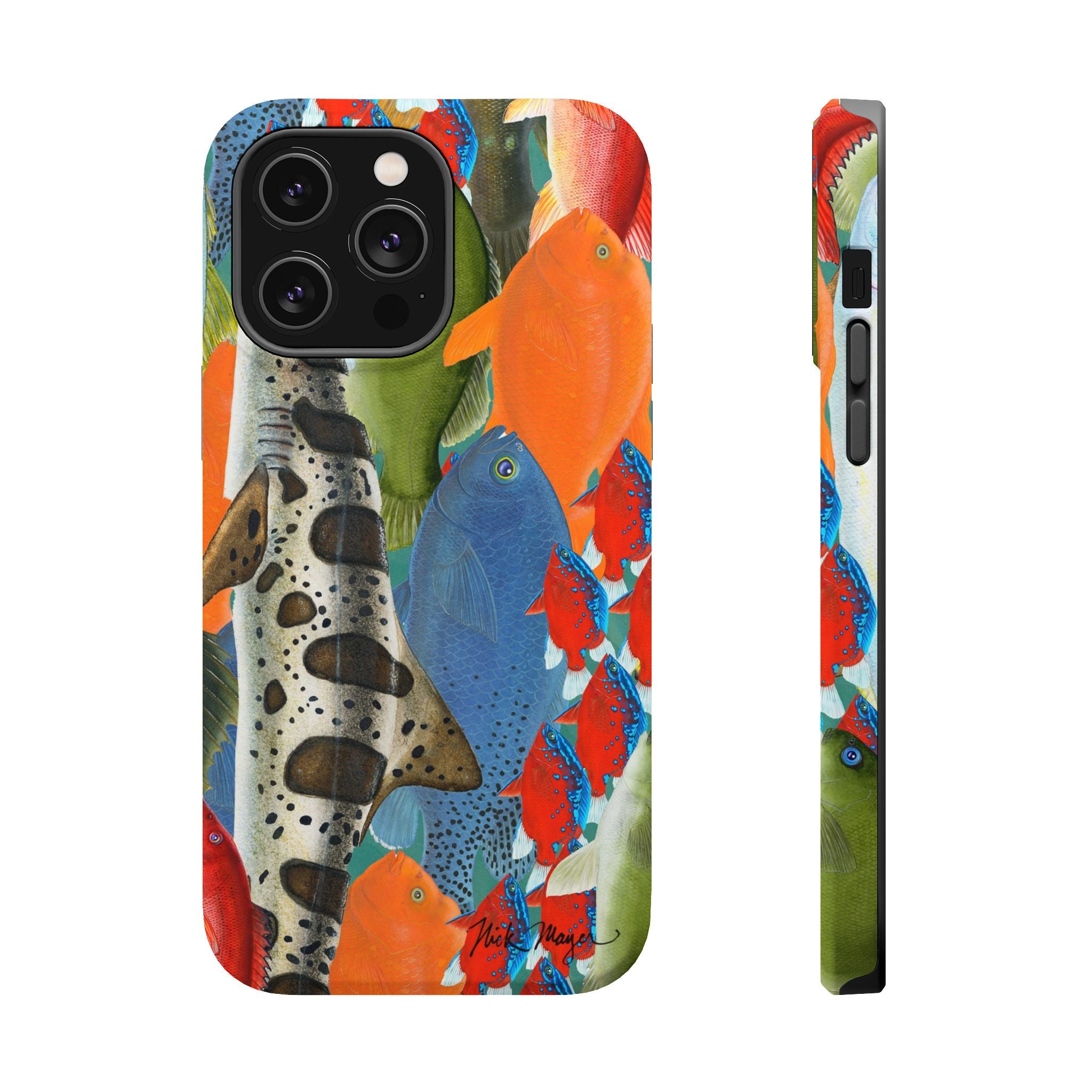 California Dive Fish MagSafe iPhone Case