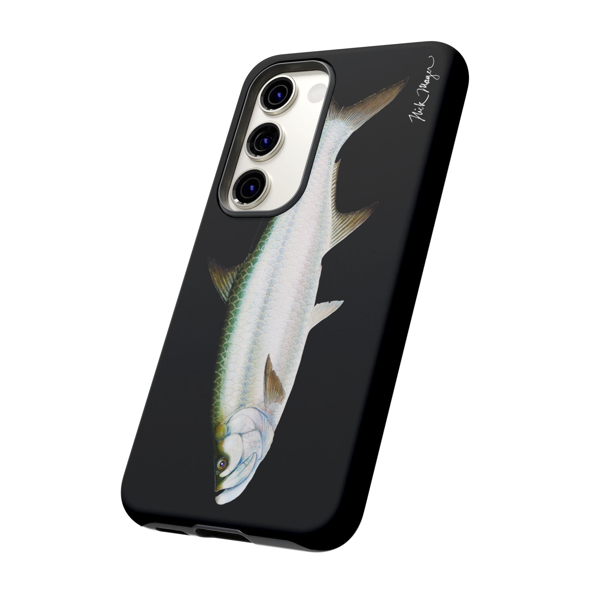 Tarpon Black Phone Case (Samsung) Printify