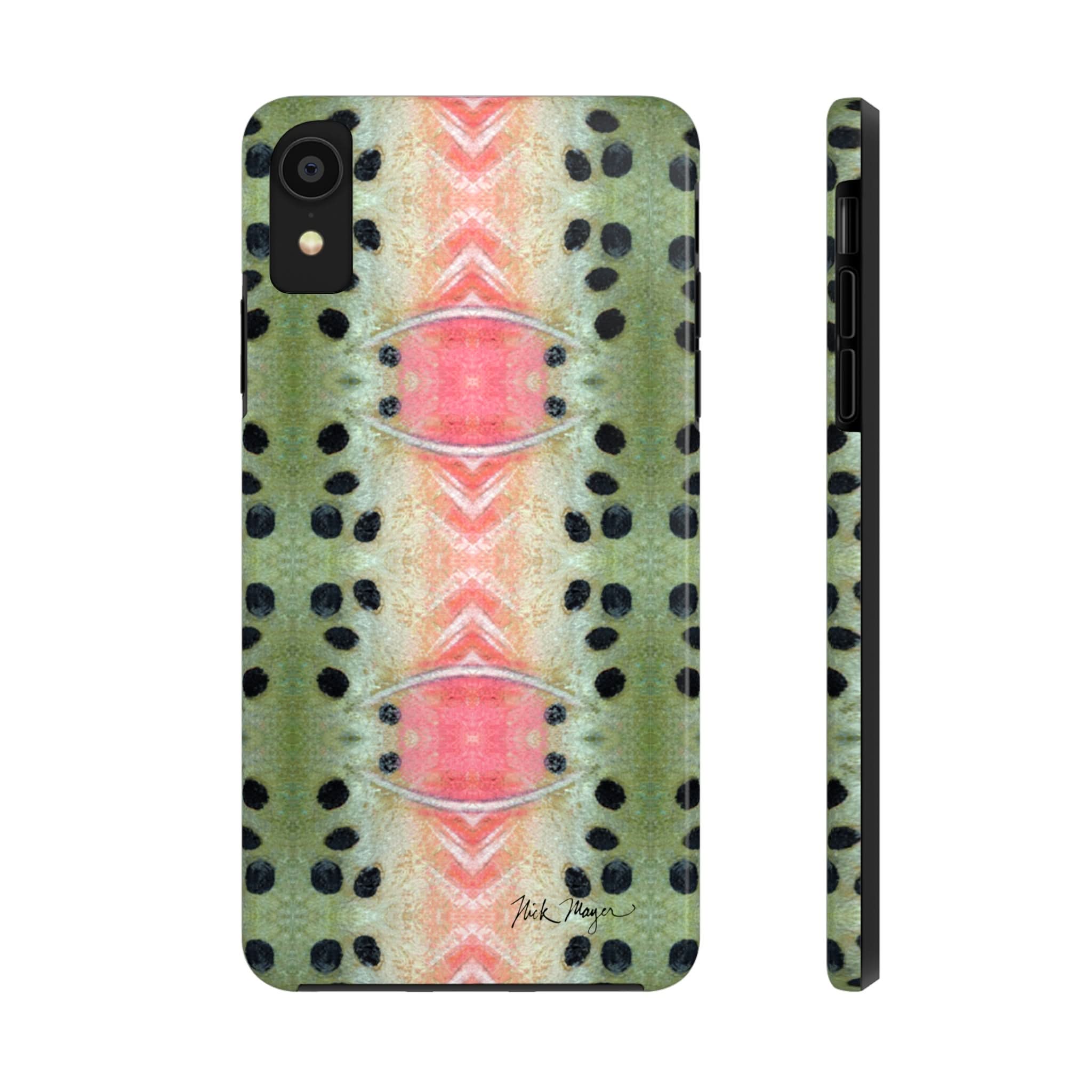 Rainbow Trout Pattern Phone Case (iPhone)