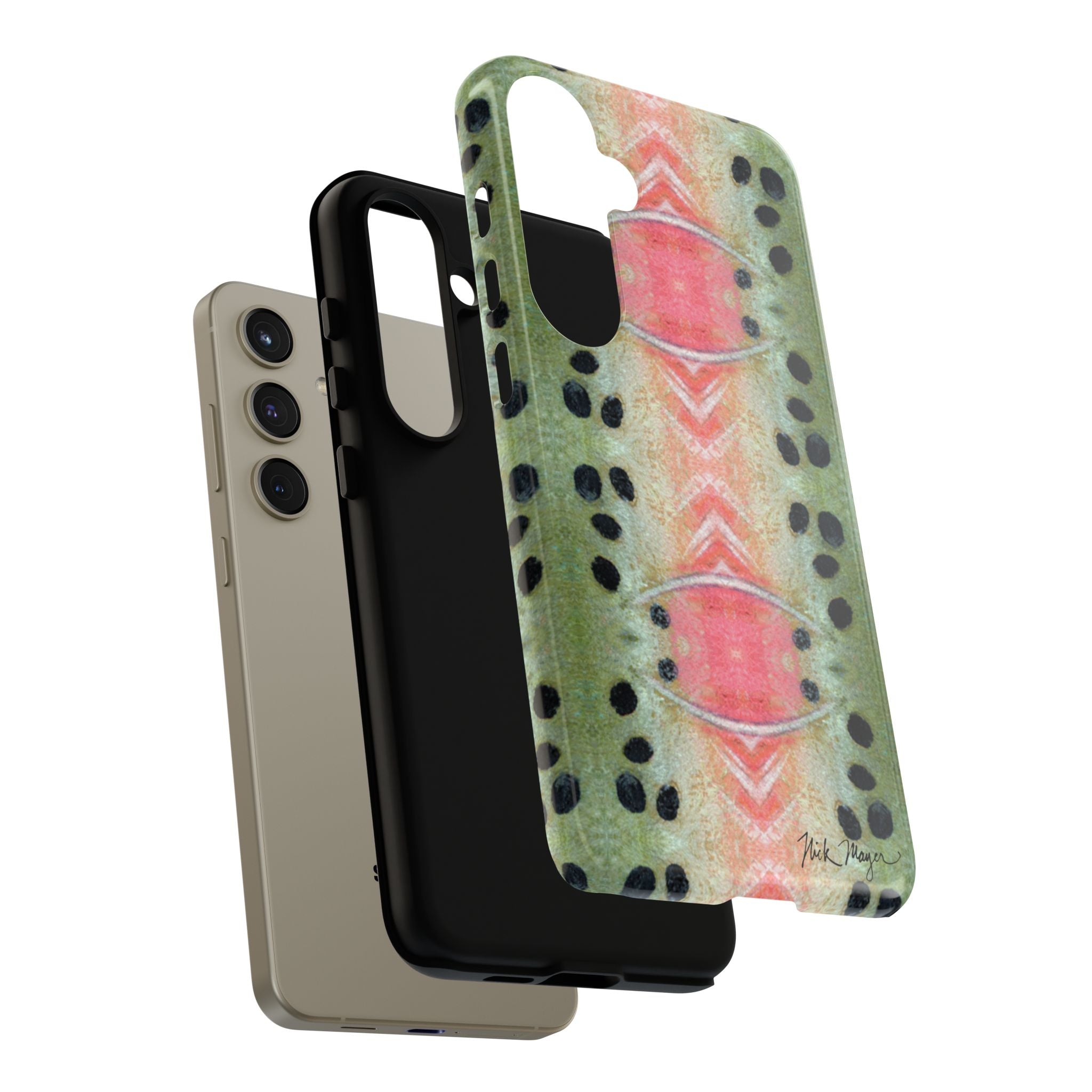 Rainbow Trout Pattern Phone Case (Samsung) Printify