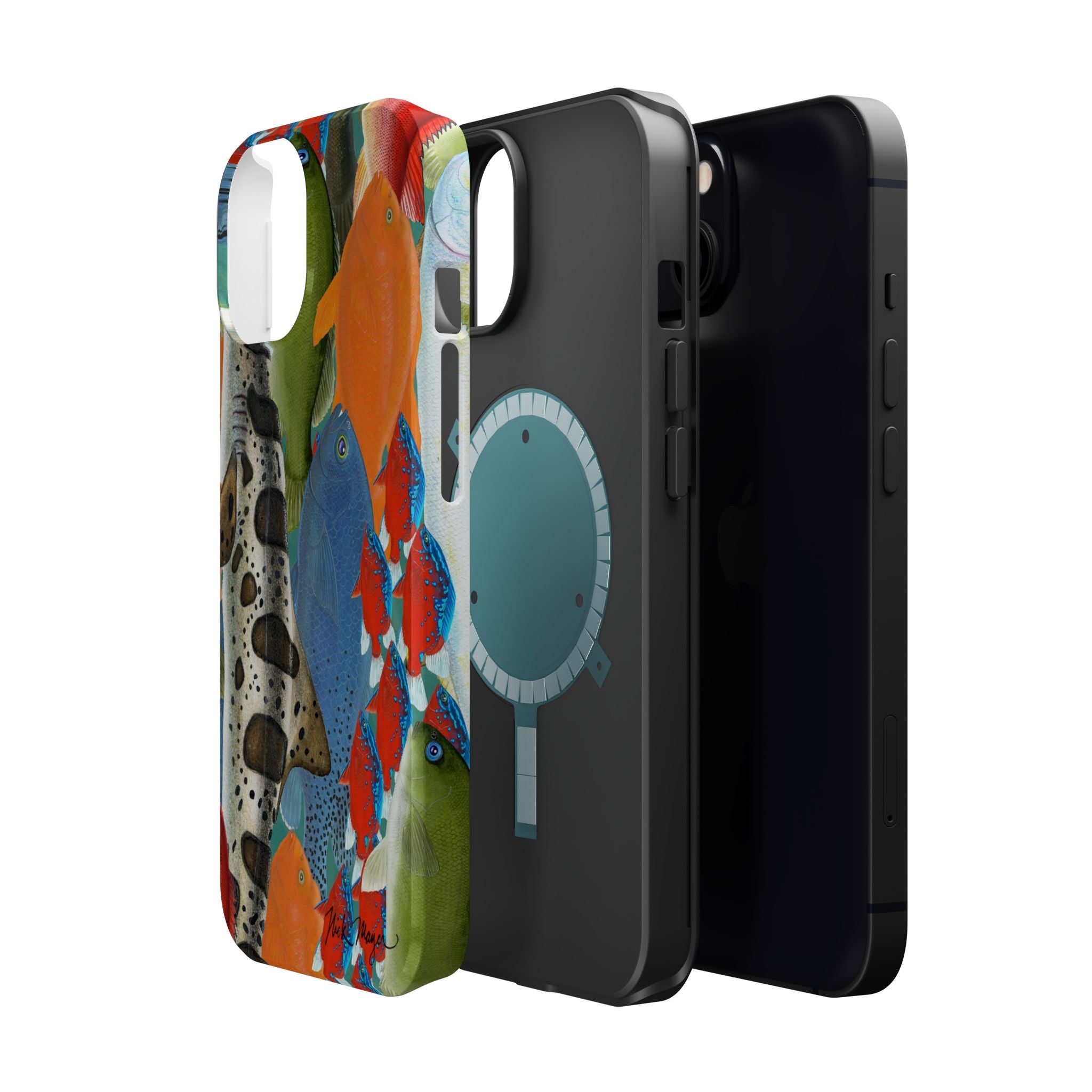 California Dive Fish MagSafe iPhone Case