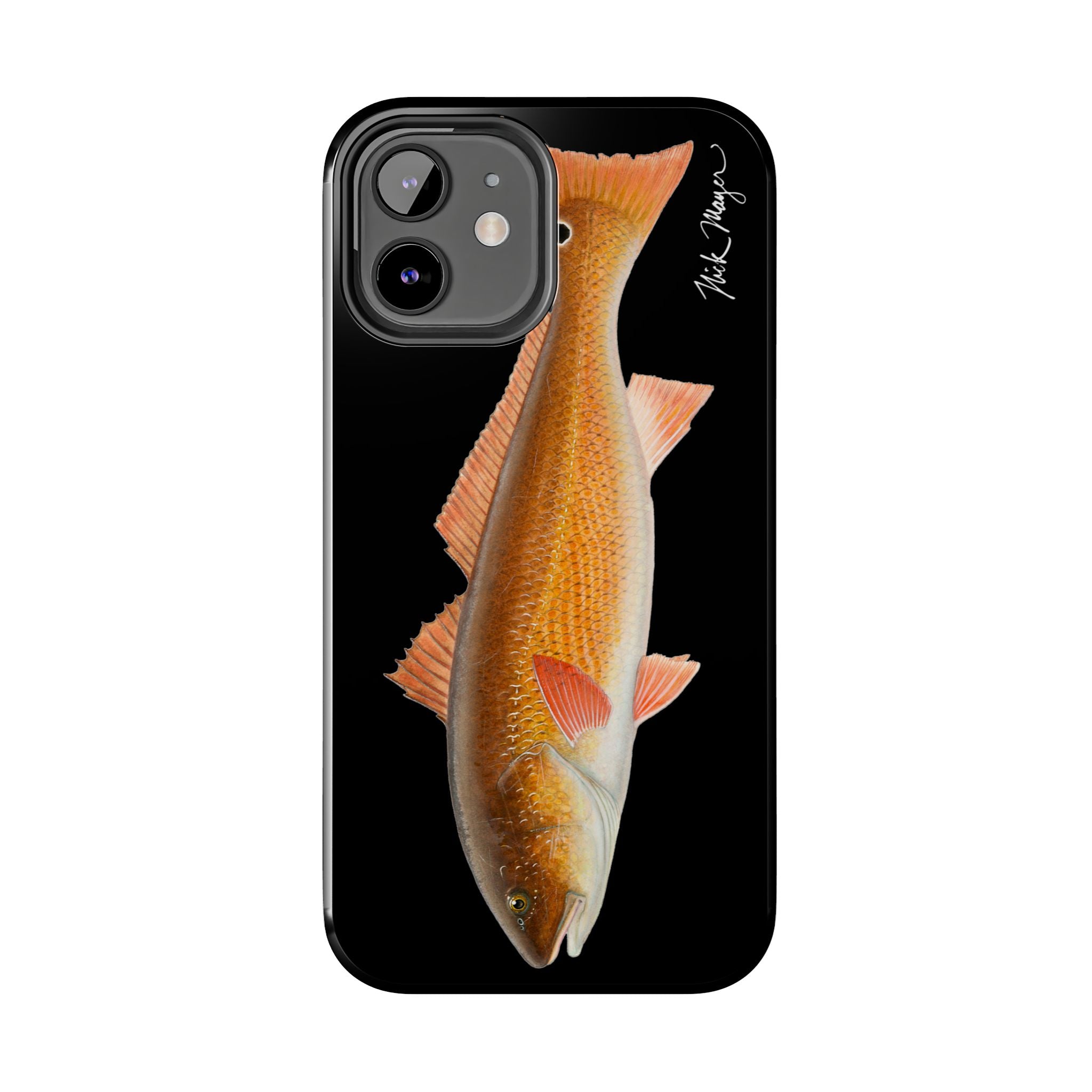 Redfish Black Phone Case (iPhone)