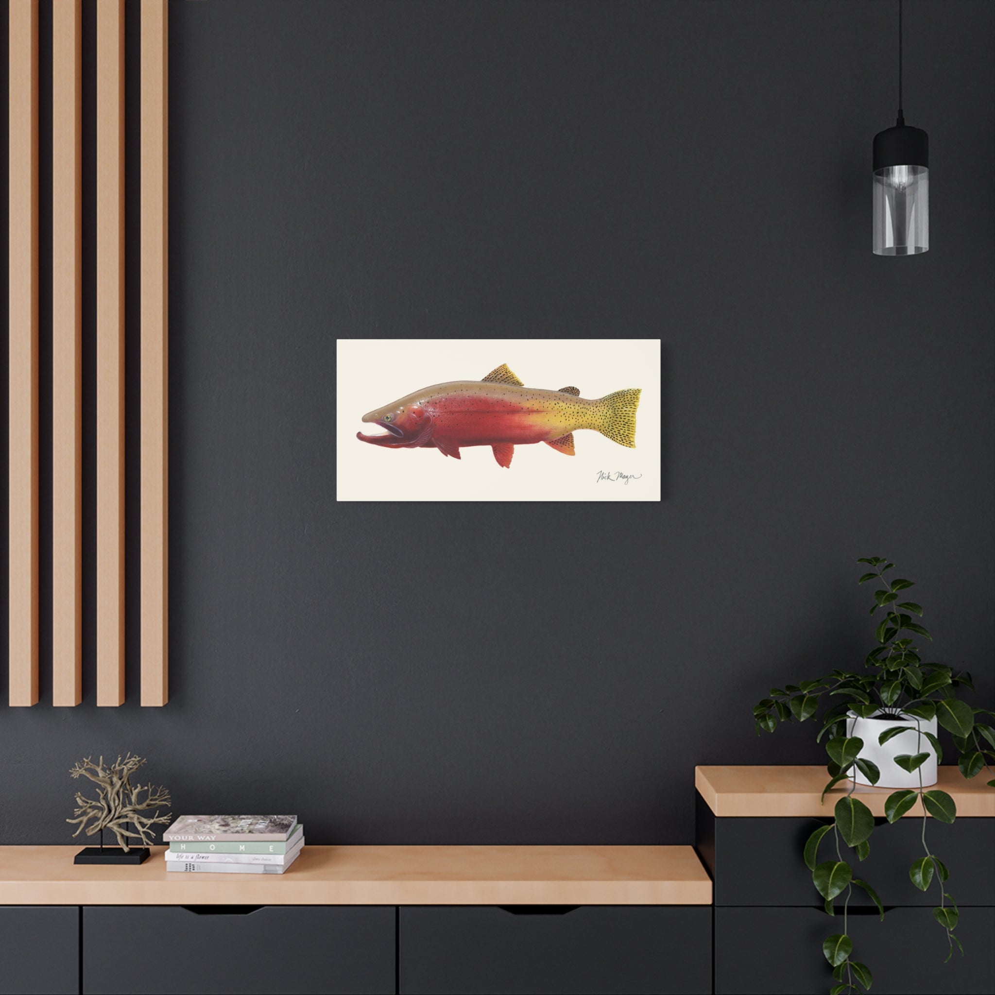 Cutthroat Trout II Canvas Print Printify