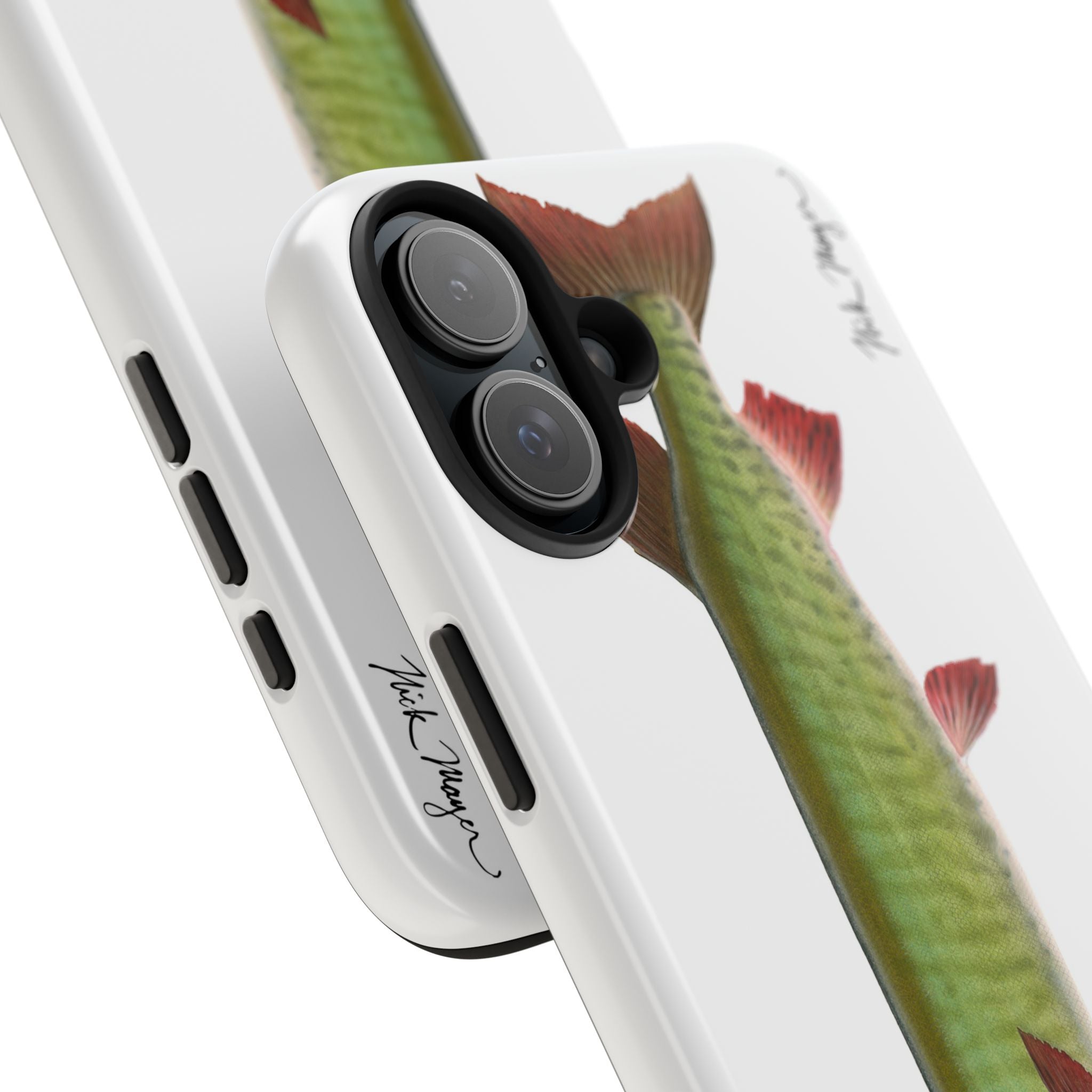 Trophy Muskie White Phone Case (iPhone)