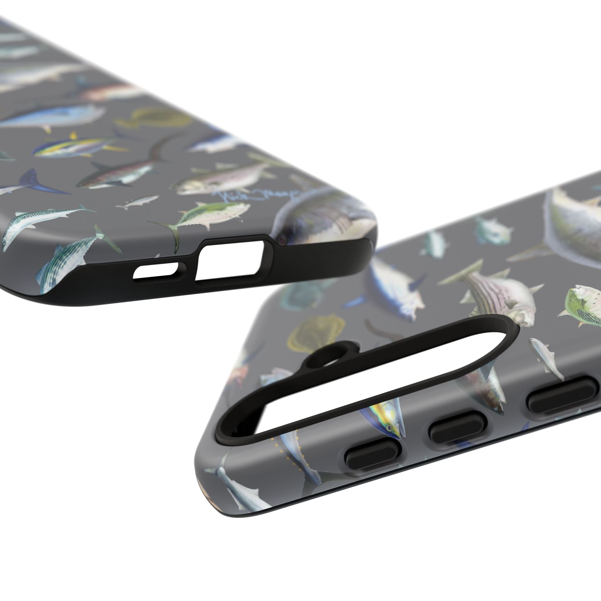 New England Offshore Fish Grey Phone Case, NEW!  (Samsung)