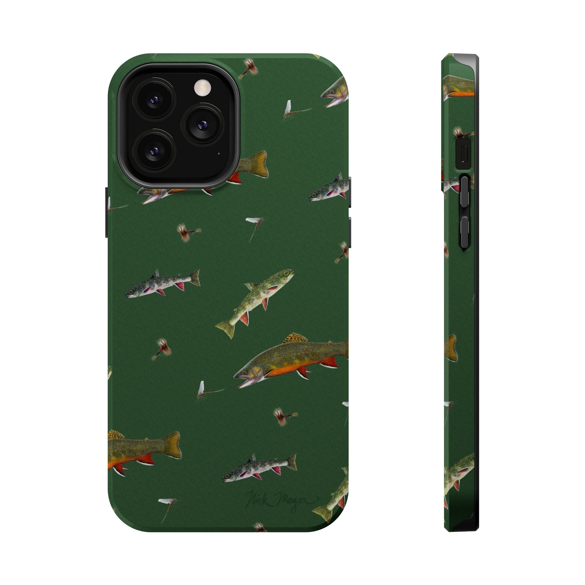 Trout and Flies MagSafe iPhone Case