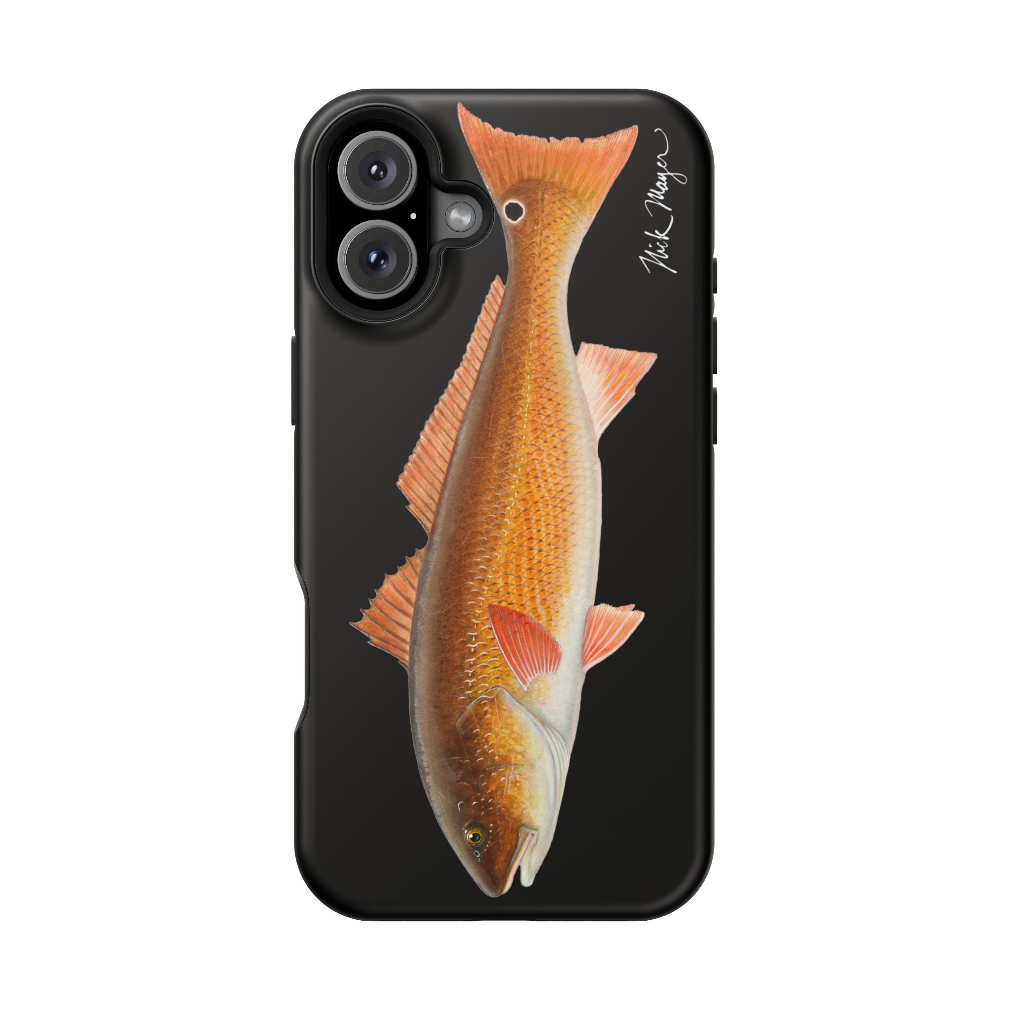 Redfish MagSafe Black iPhone Case