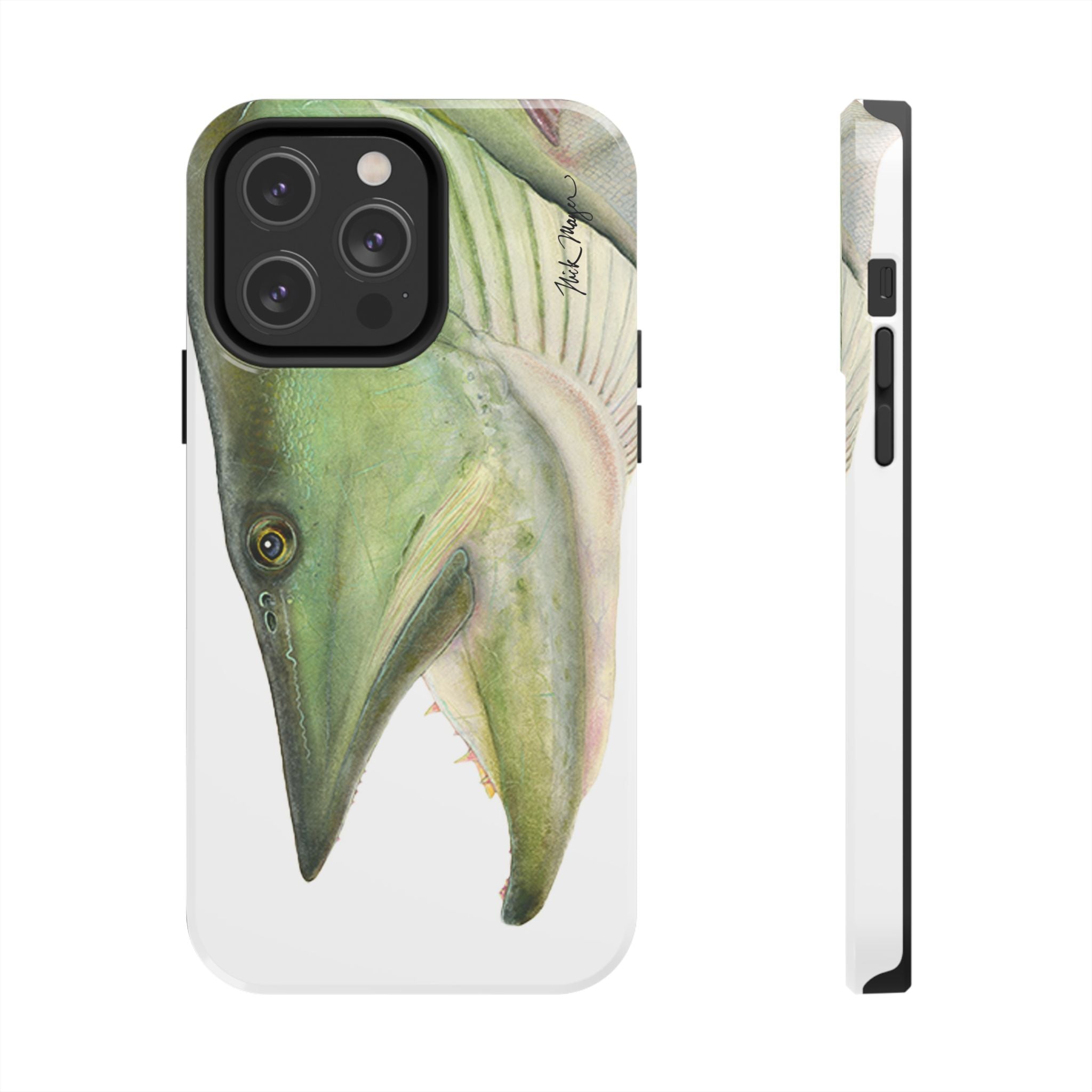 Trophy Muskie Face Phone Case