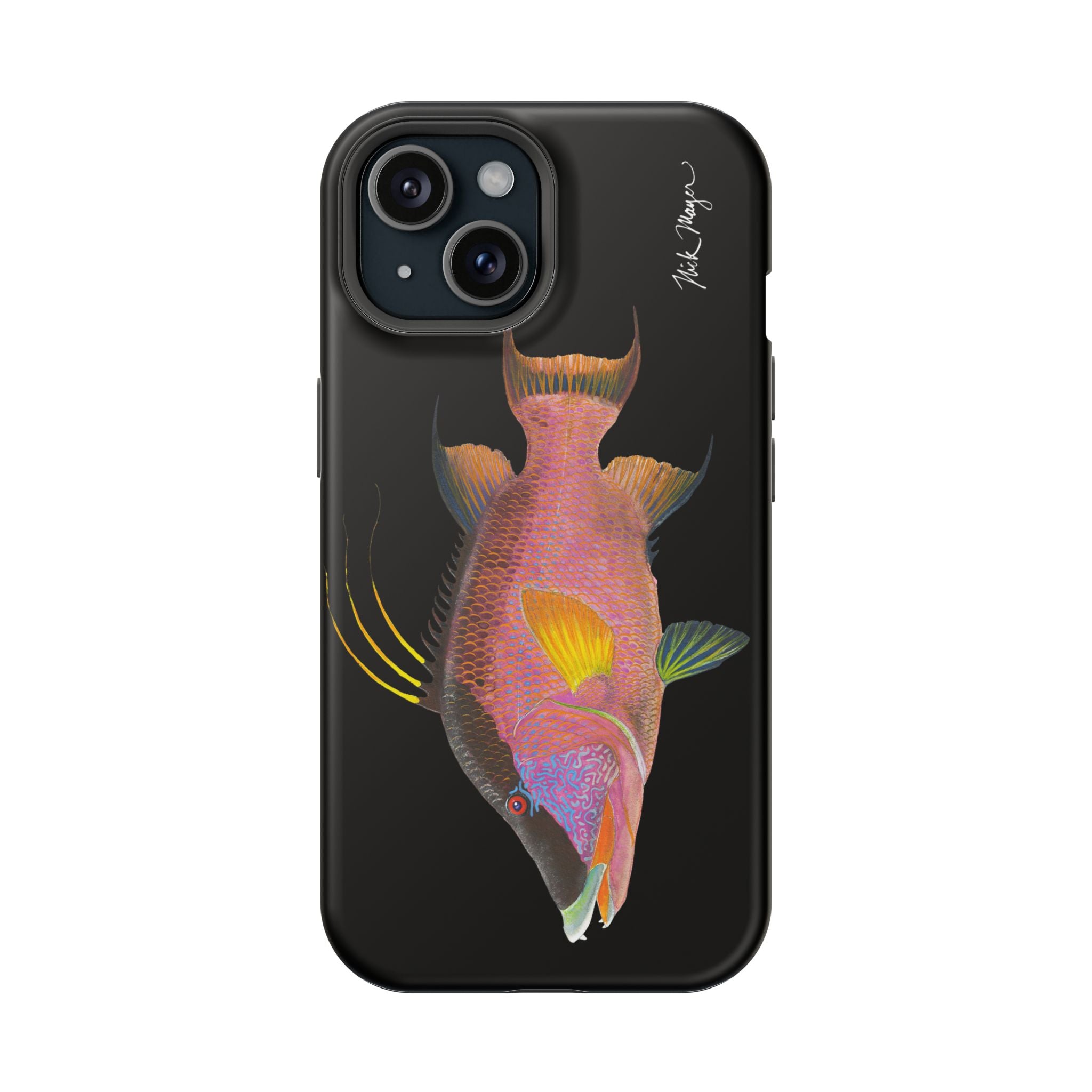 Hogfish MagSafe Black iPhone Case Printify