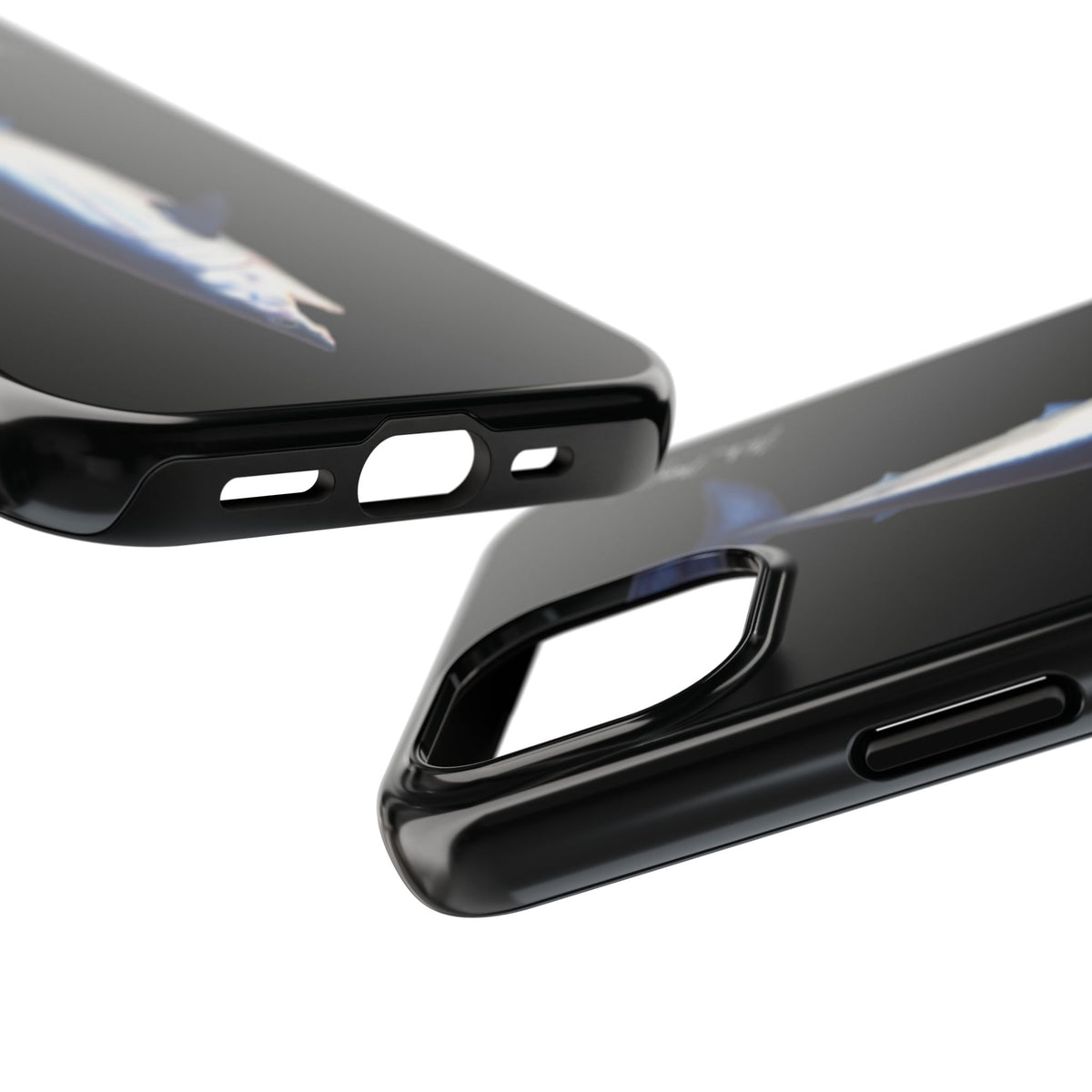Mako Shark Black iPhone Case Printify