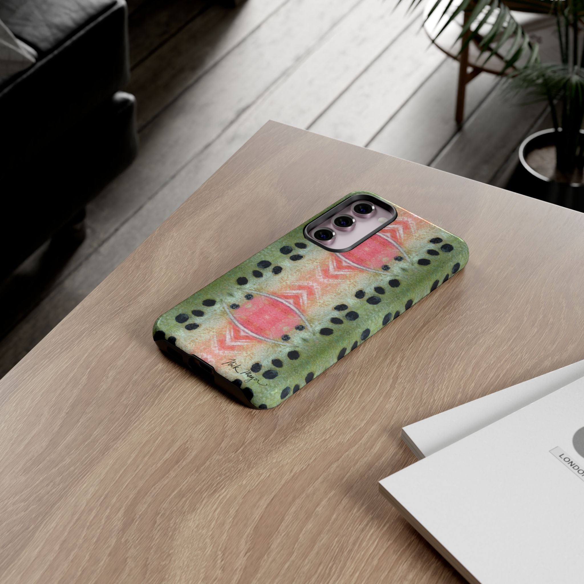 Rainbow Trout Pattern Phone Case (Samsung) Printify