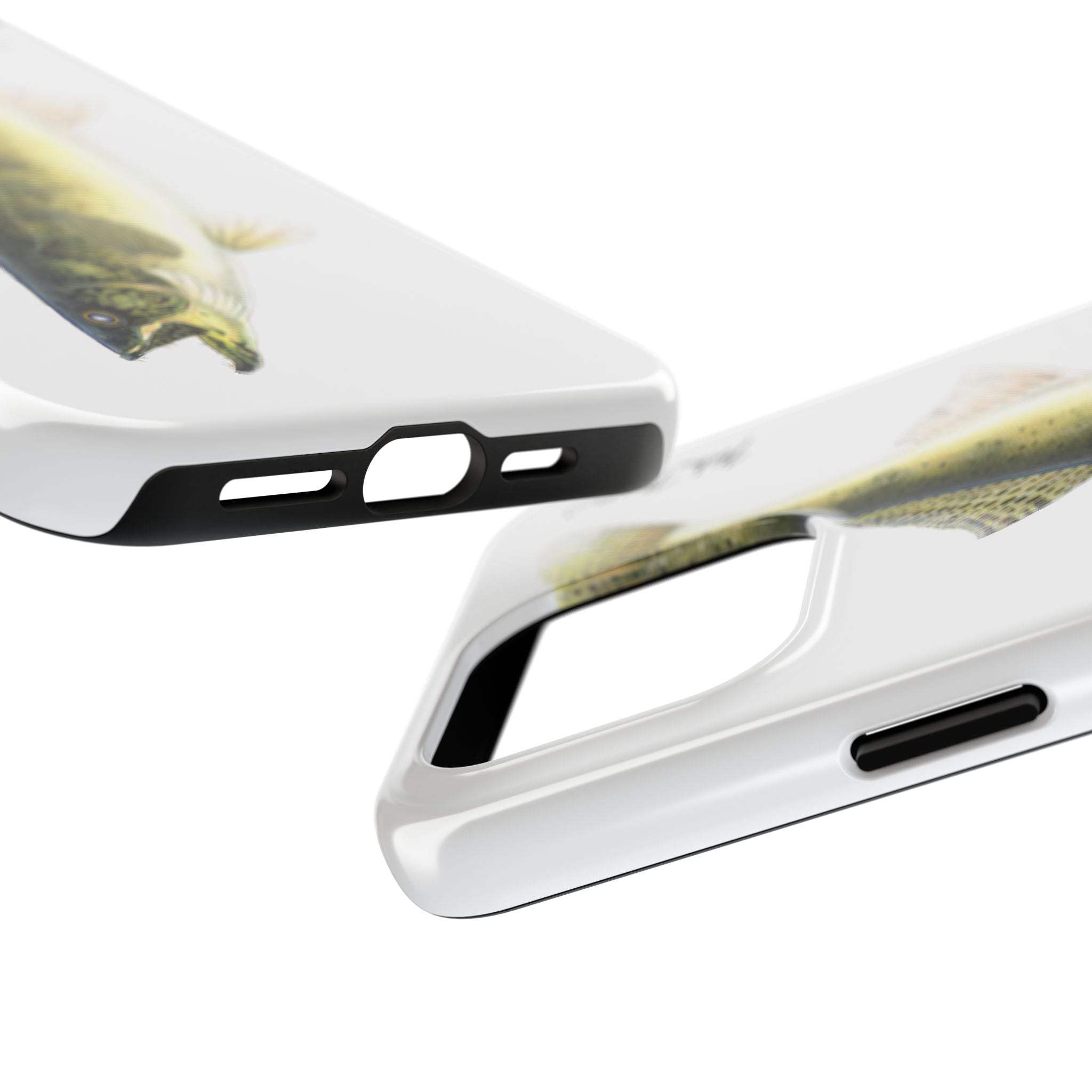 Walleye White Phone Case (iPhone)