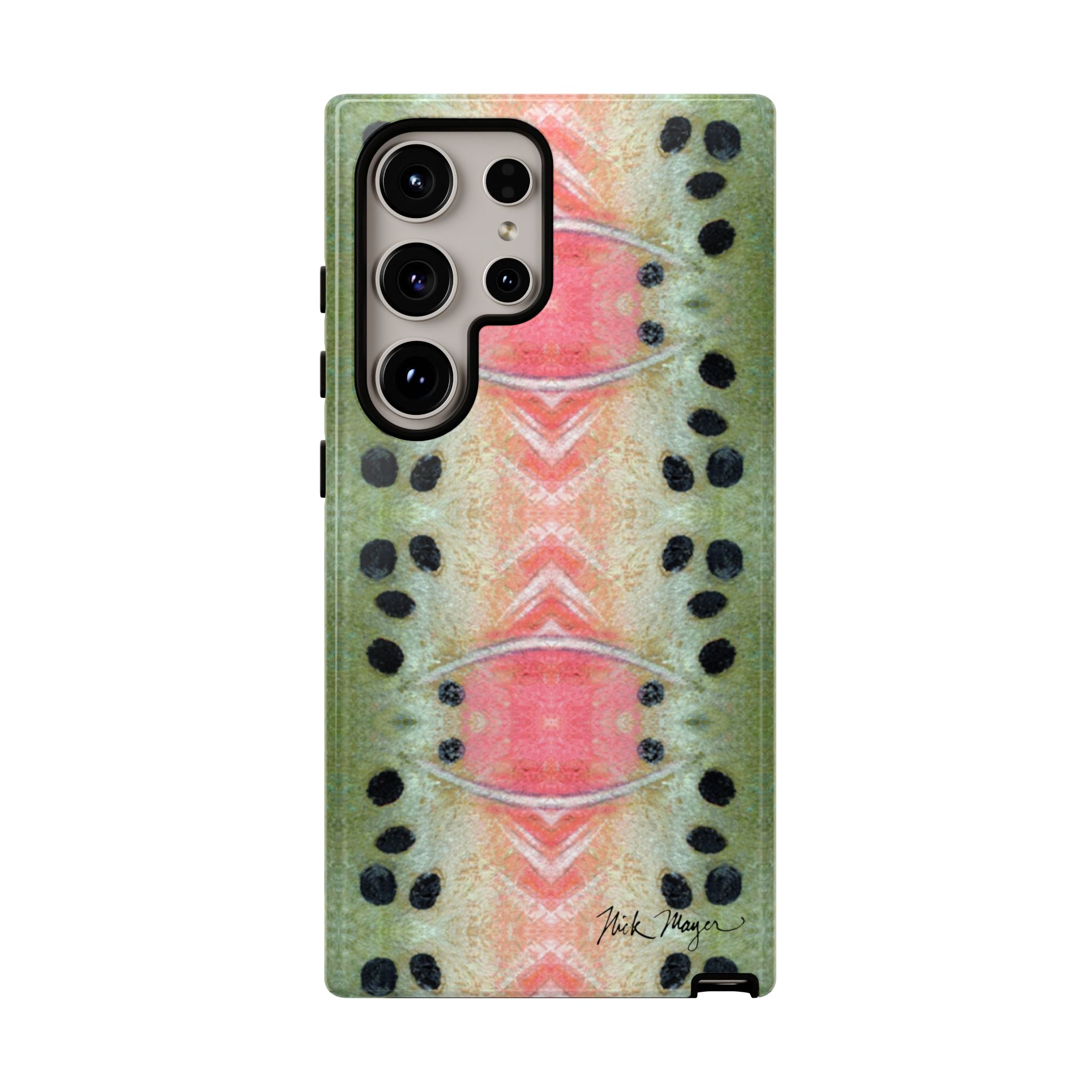 Rainbow Trout Pattern Phone Case (Samsung) Printify