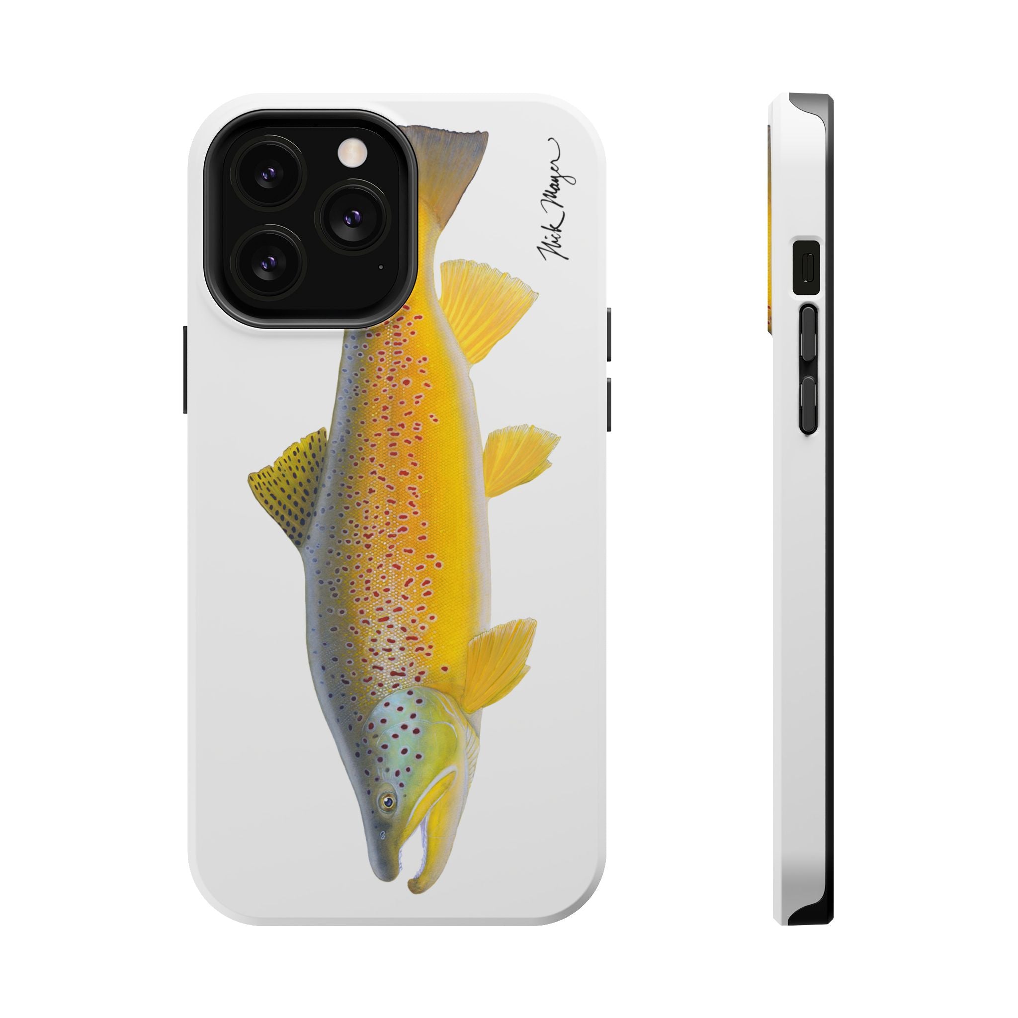 Brown Trout 3 MagSafe iPhone Case