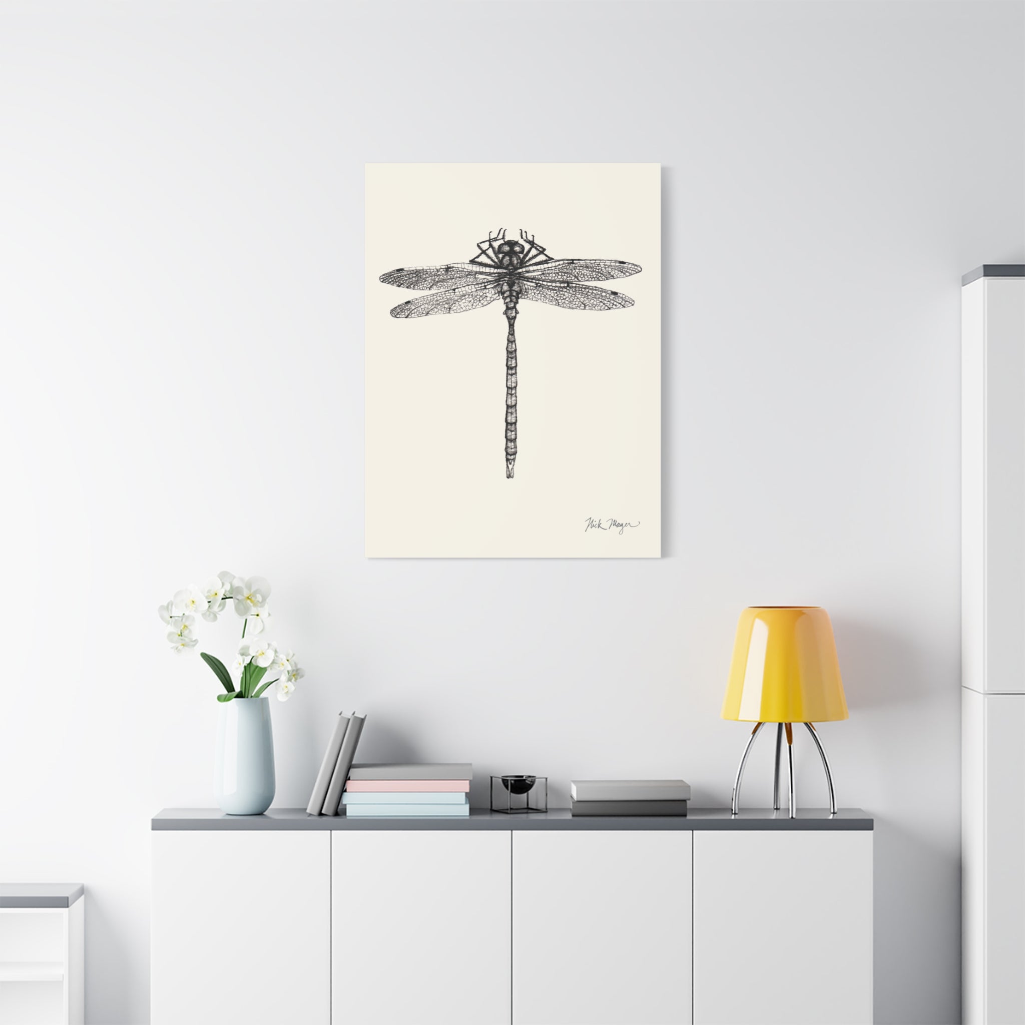 Dragonfly Canvas Print Printify