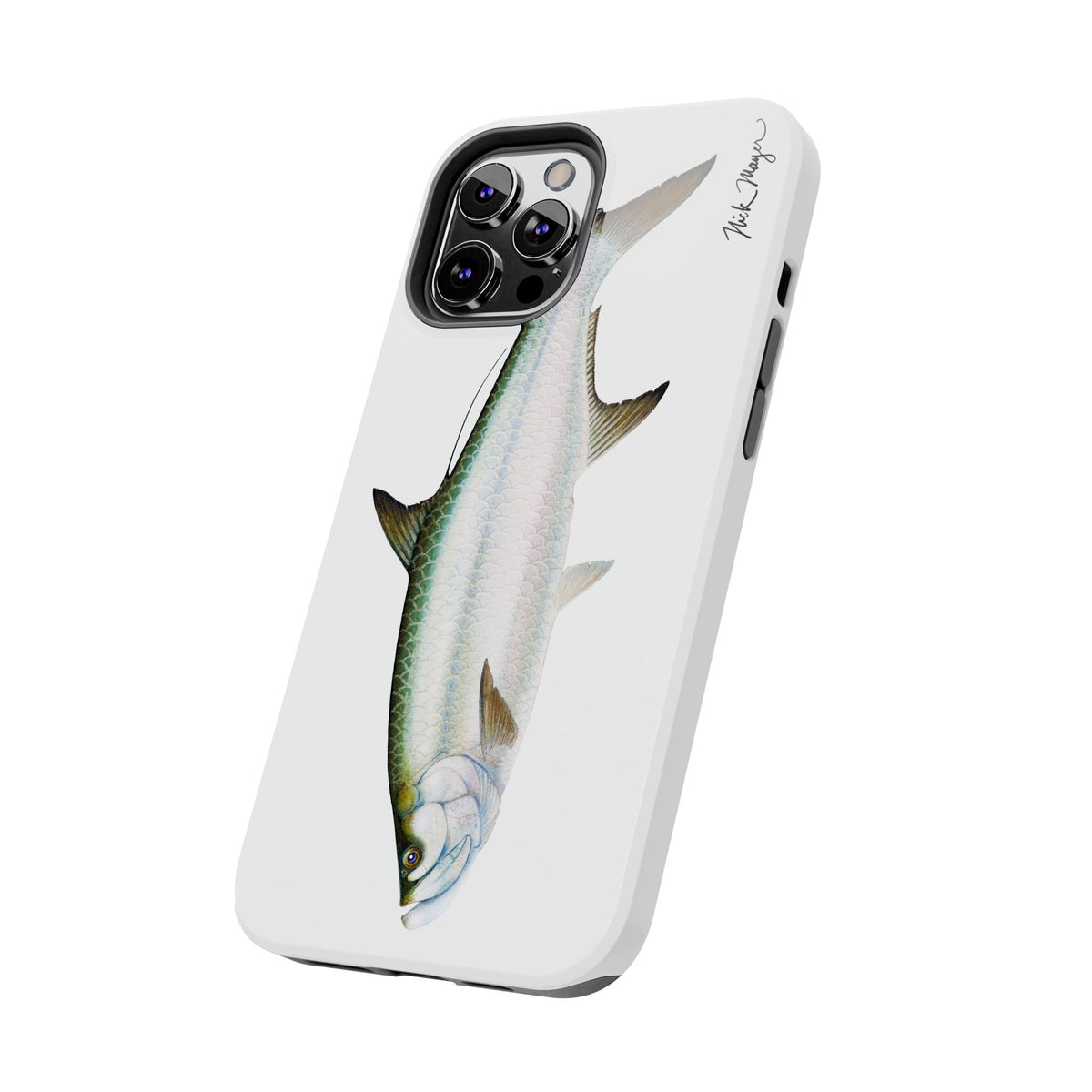 Tarpon White Phone Case (iPhone) Printify
