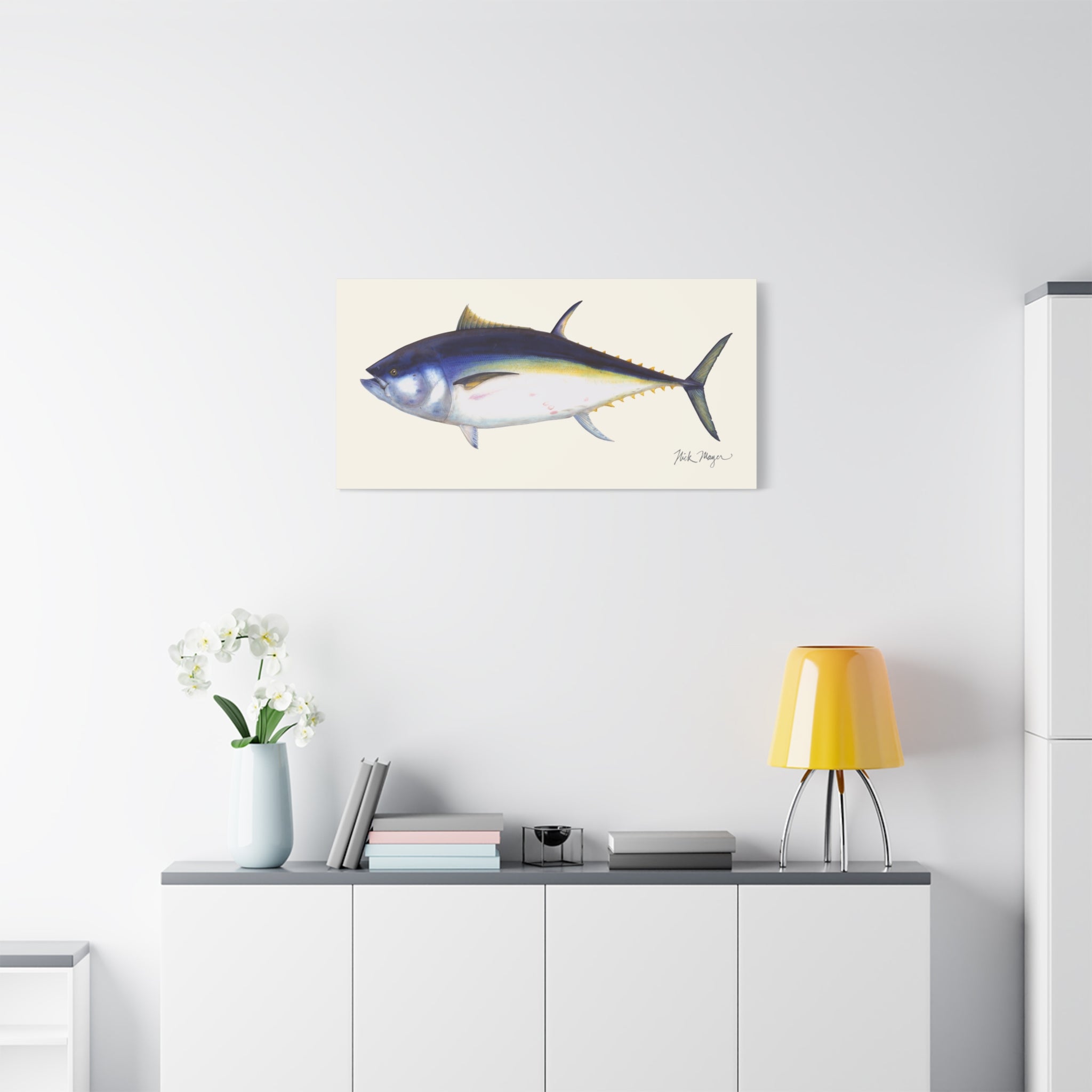 Giant Bluefin Tuna I Canvas Print