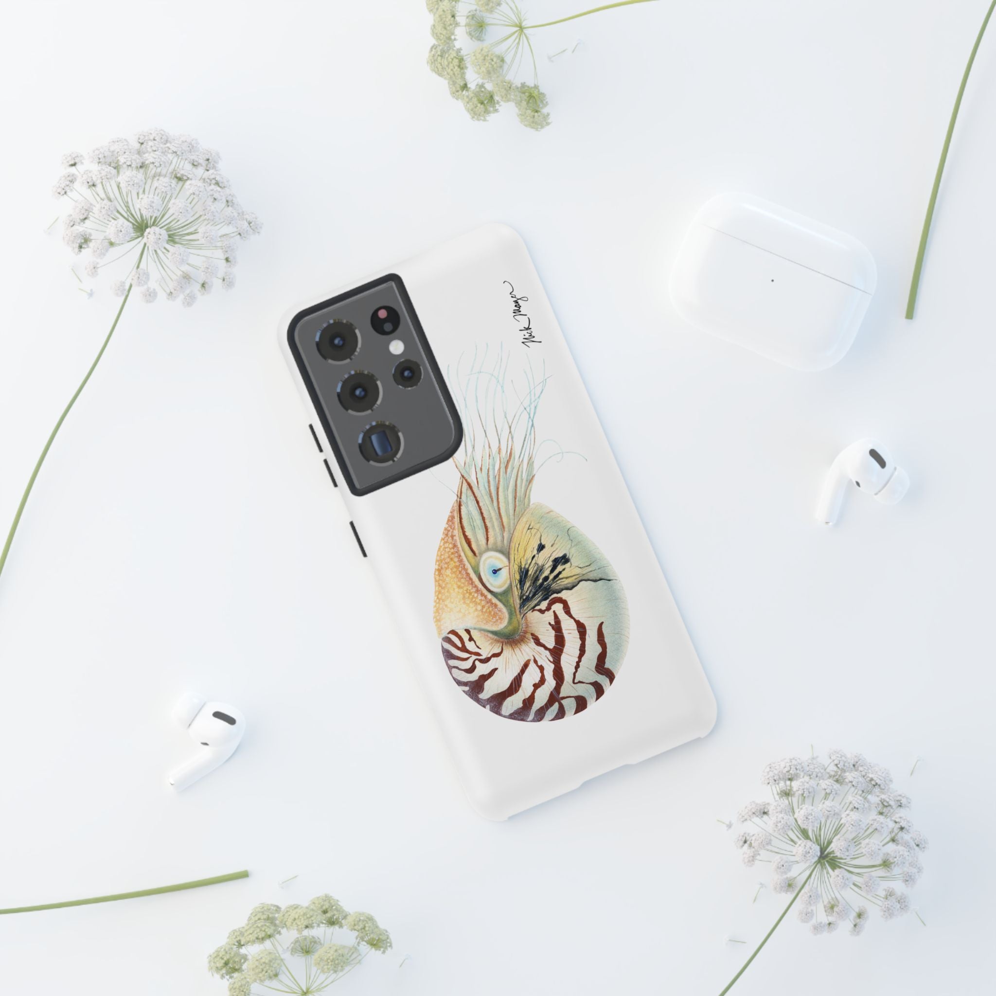 Chambered Nautilus Phone Case (Samsung) Printify