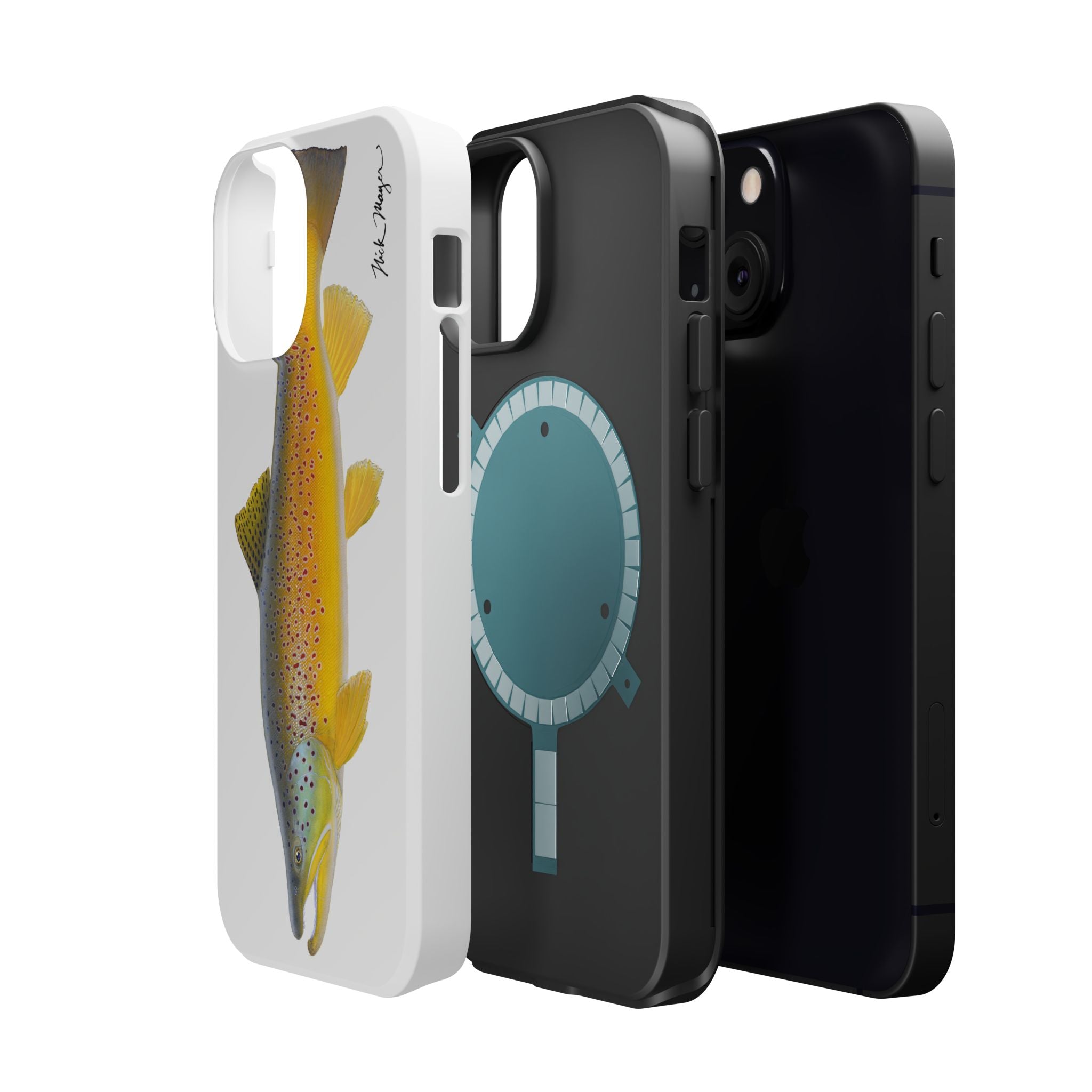 Brown Trout 3 MagSafe iPhone Case