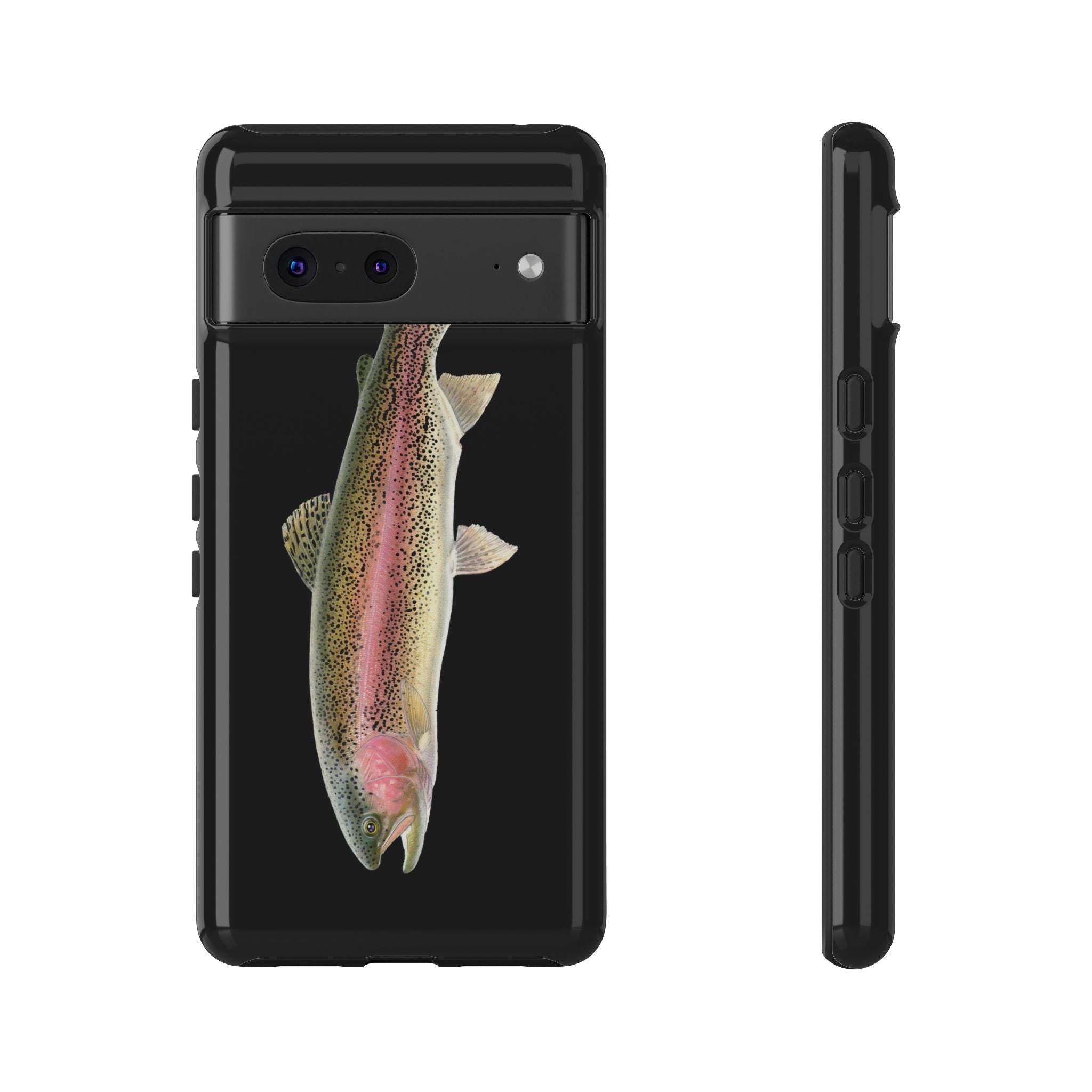 Rainbow Trout Black Phone Case (Samsung) Printify