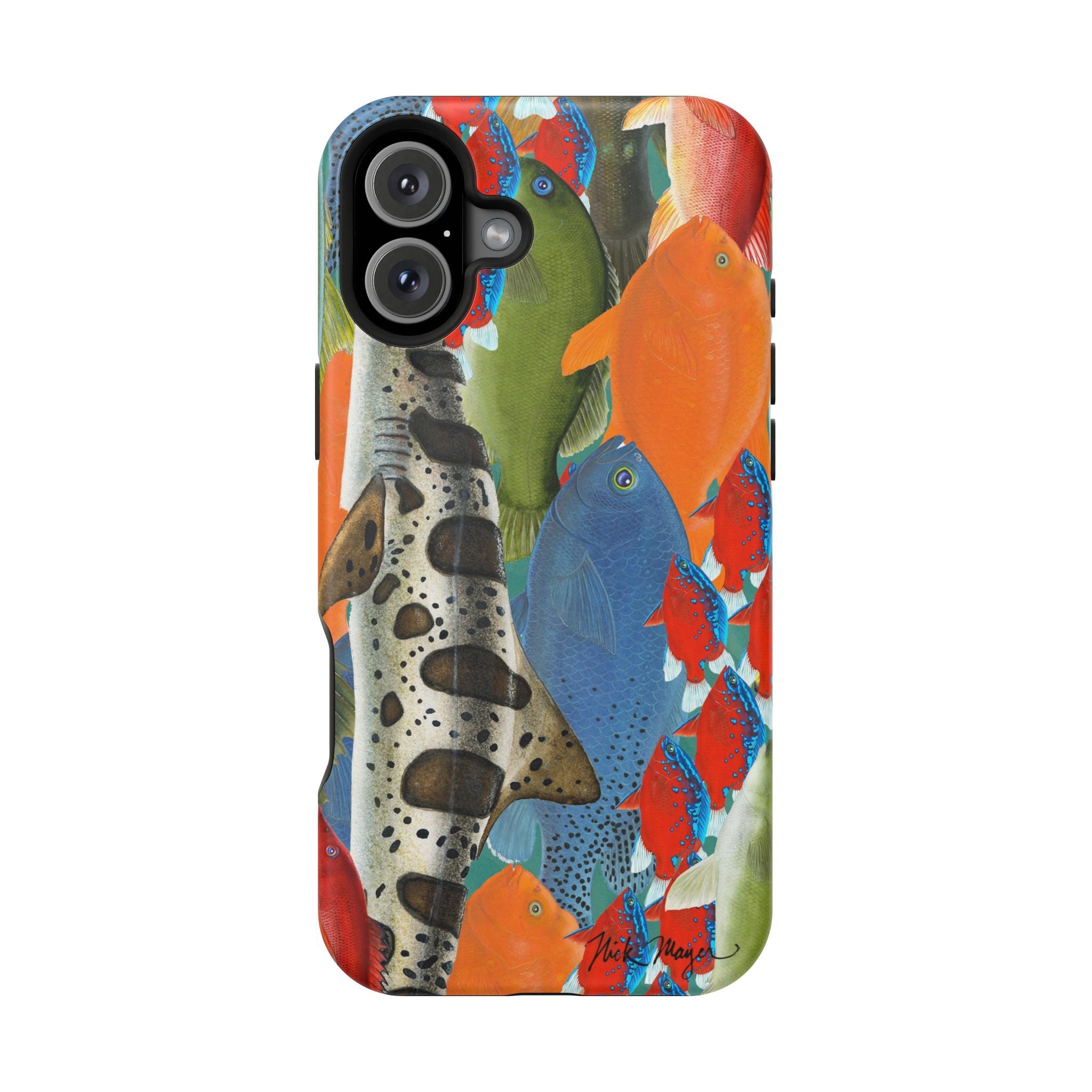 California Dive Fish MagSafe iPhone Case
