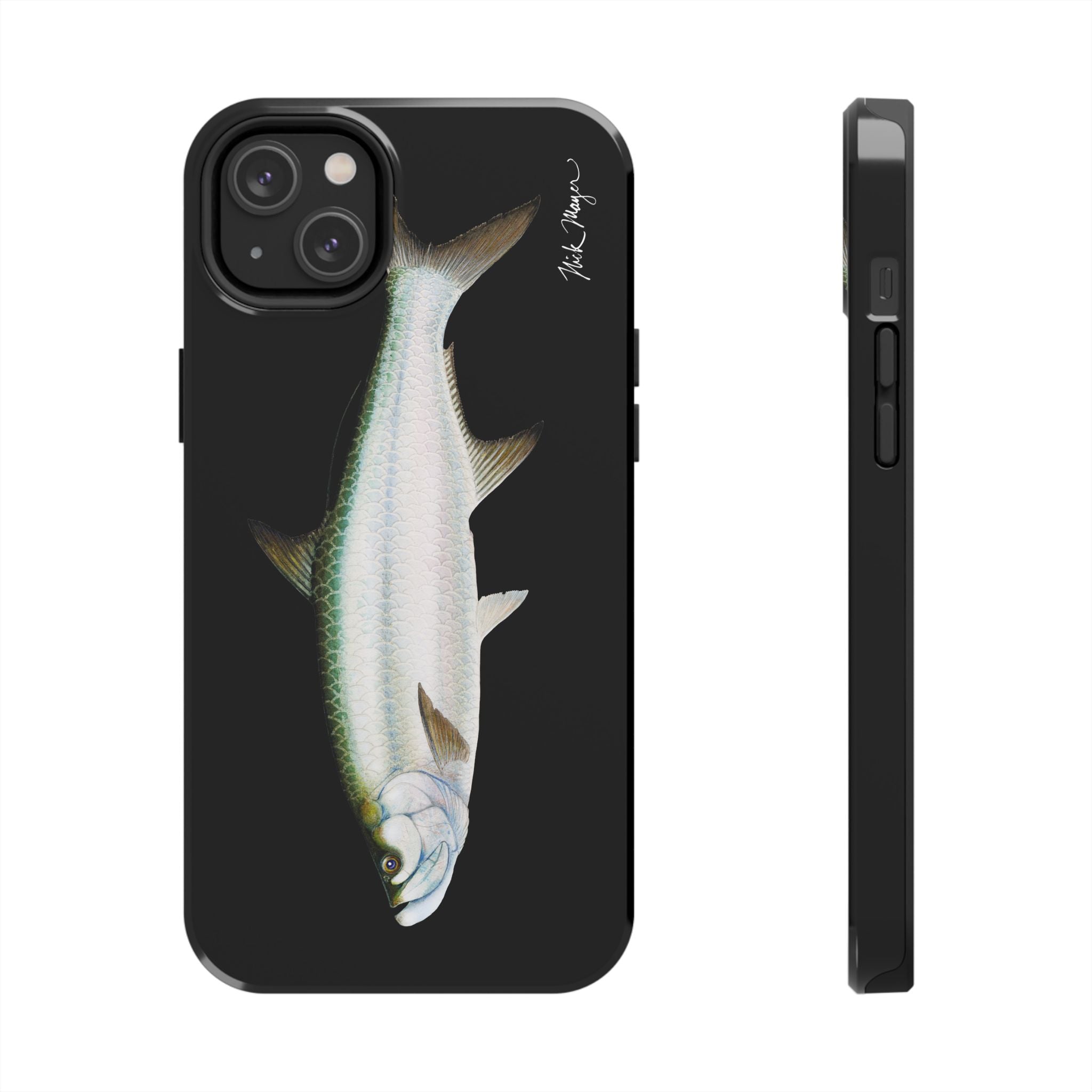 Tarpon Black Phone Case (iPhone)