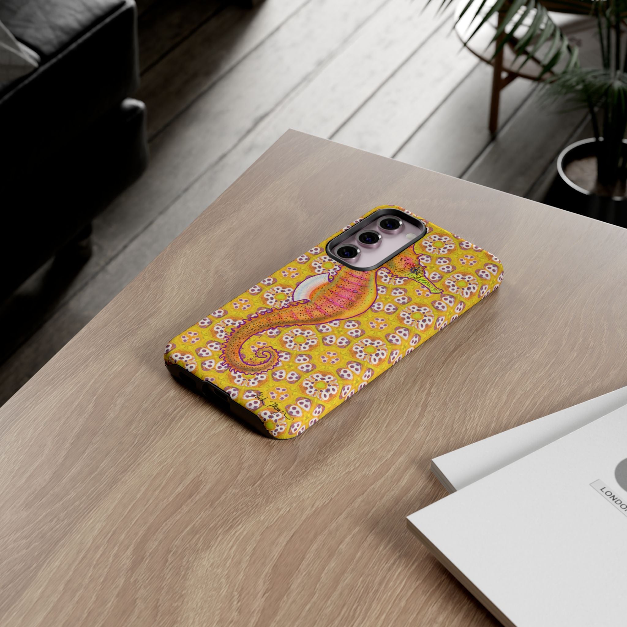 Psychedelic Seahorse Phone Case (Samsung) Printify