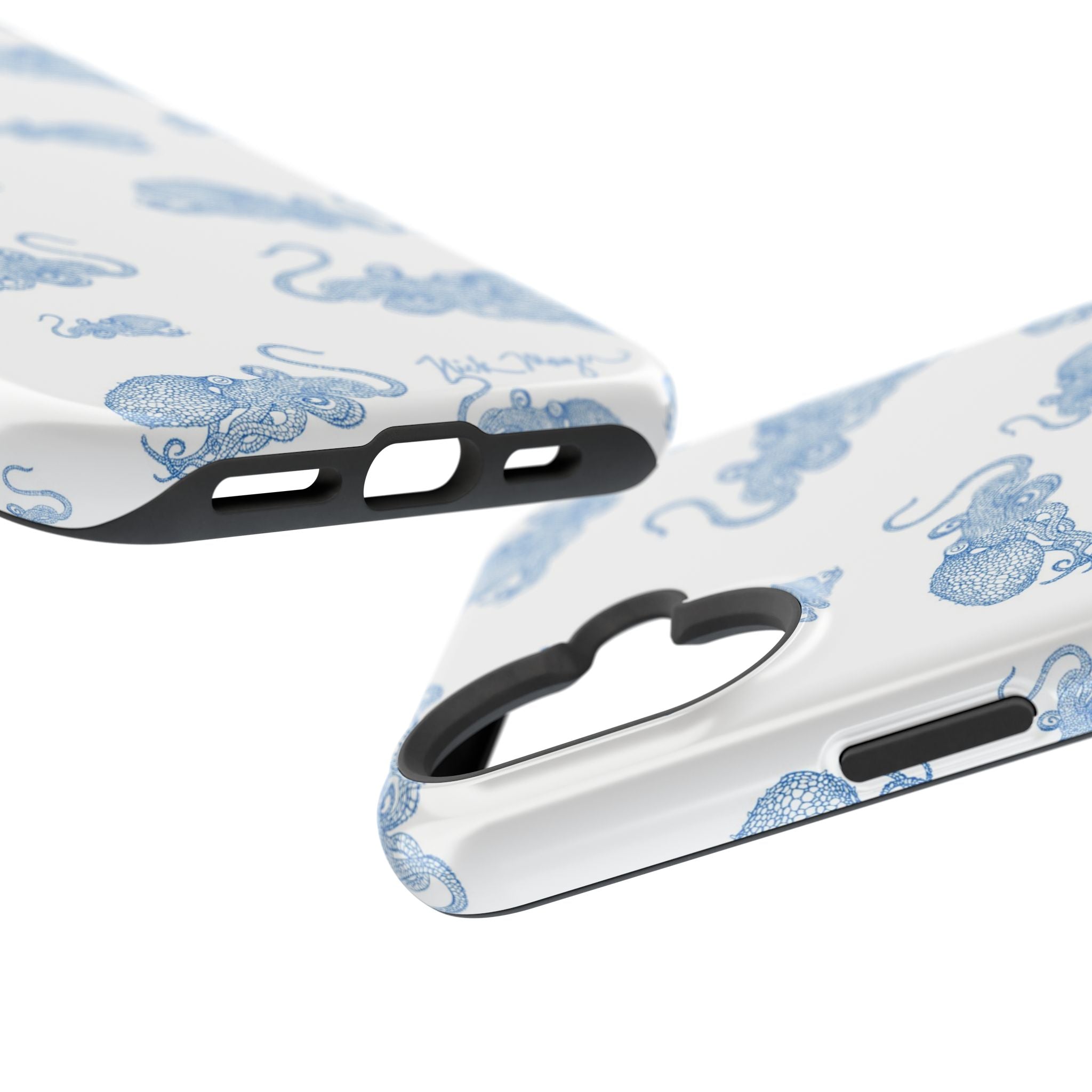 Blue Octopus 2 MagSafe iPhone Case