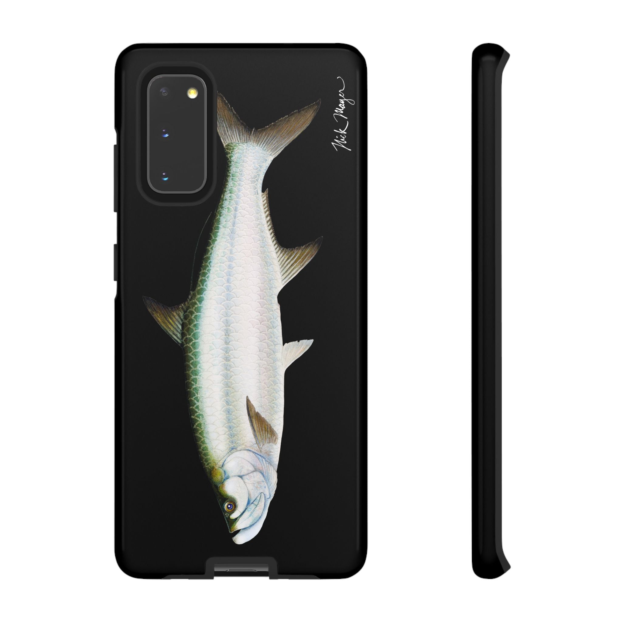 Tarpon Black Phone Case (Samsung) Printify