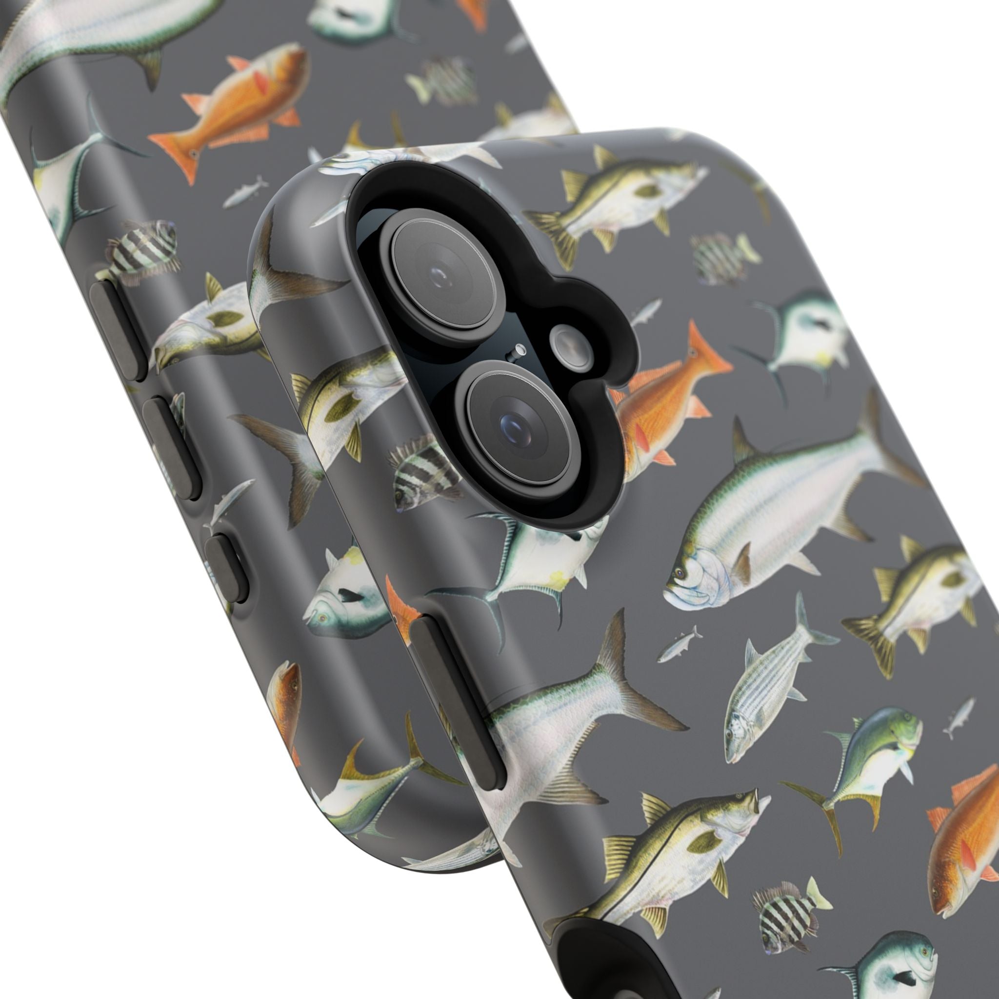NEW Southern Fish Grey MagSafe iPhone Case
