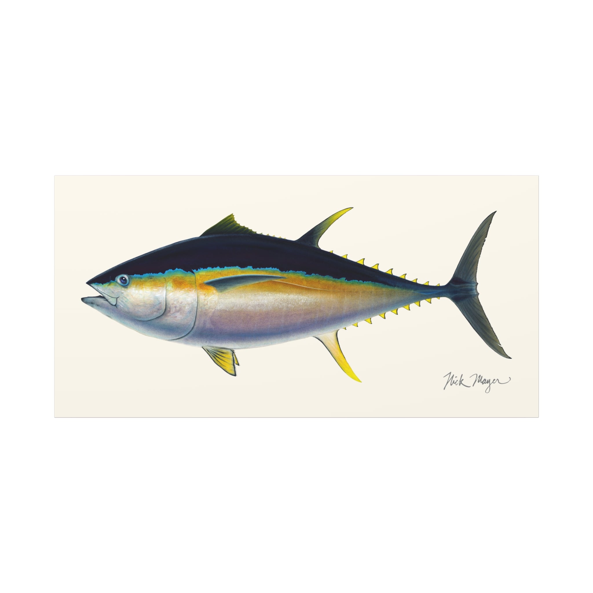 Bigeye Tuna Canvas Print