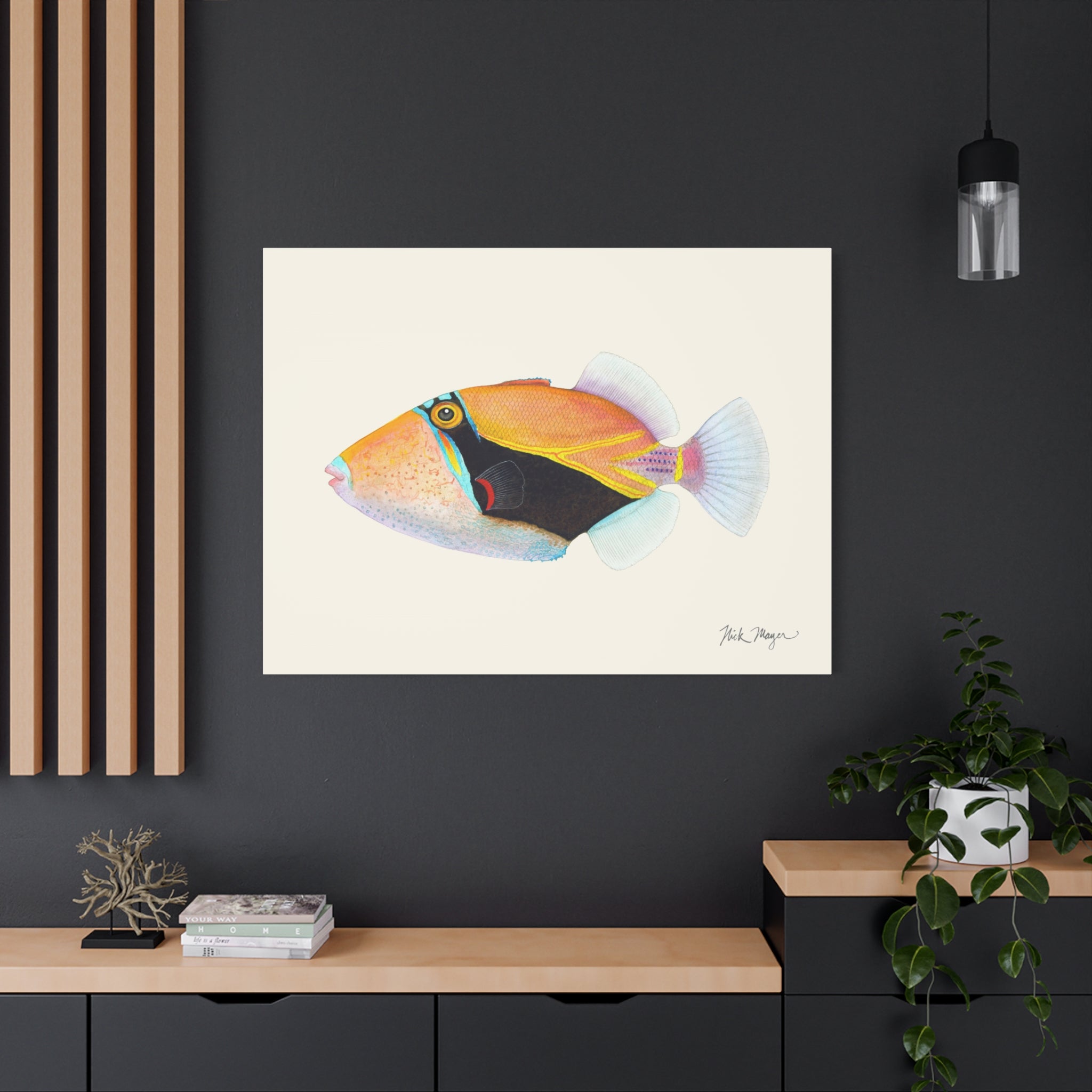 Humuhumunukunukuapua'a Canvas Print