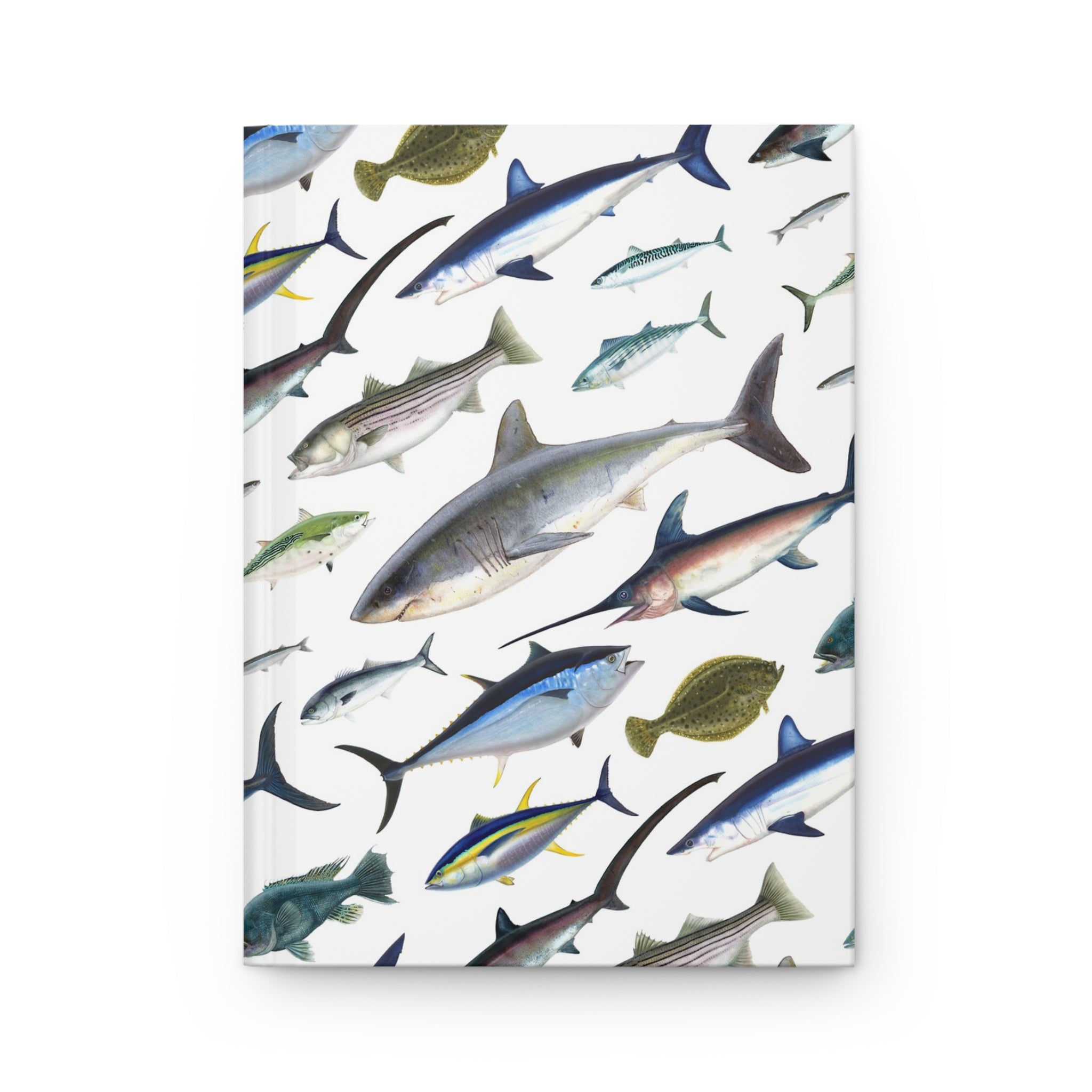 Atlantic Fish Hardcover Journal/ Notebook