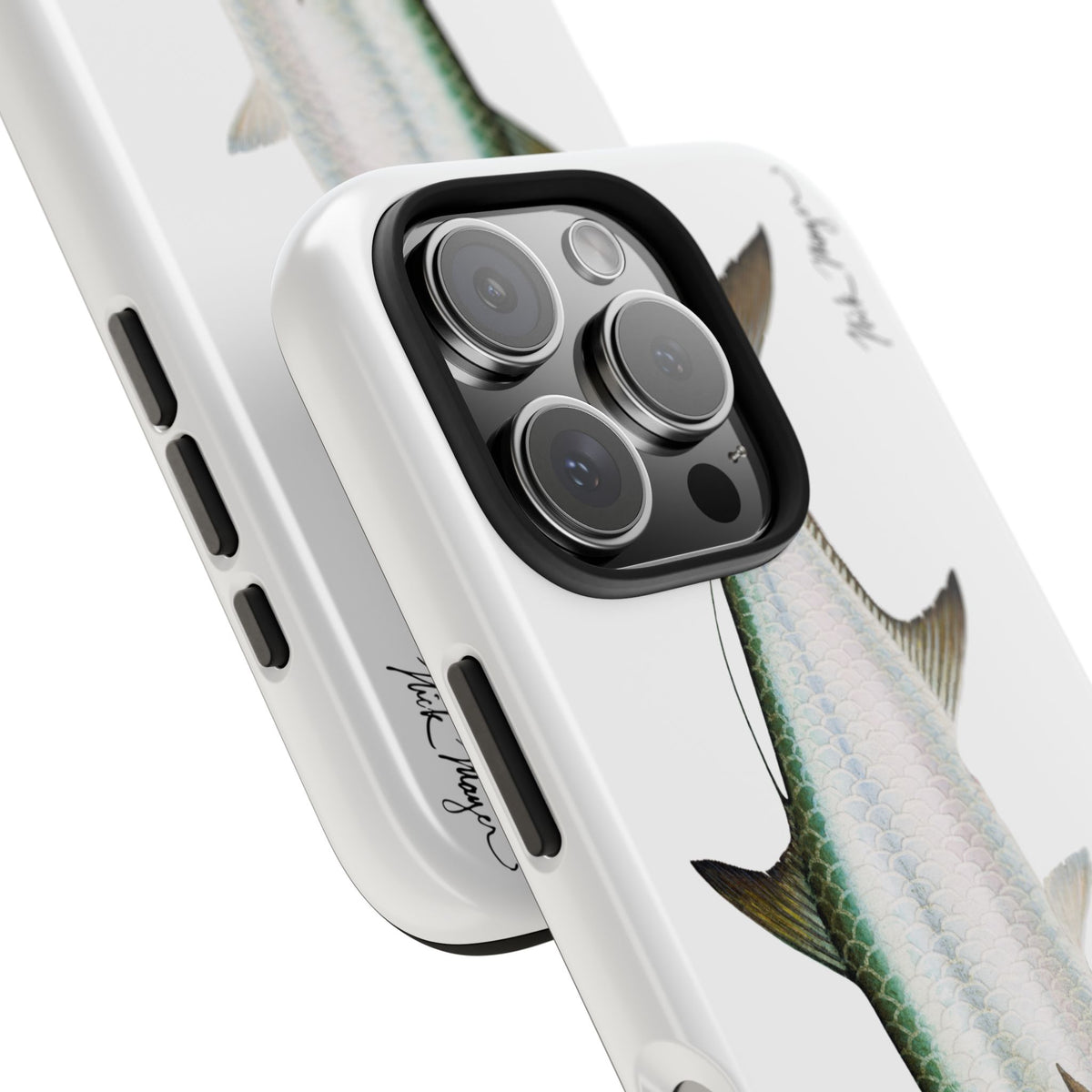 Tarpon White Phone Case (iPhone) Printify