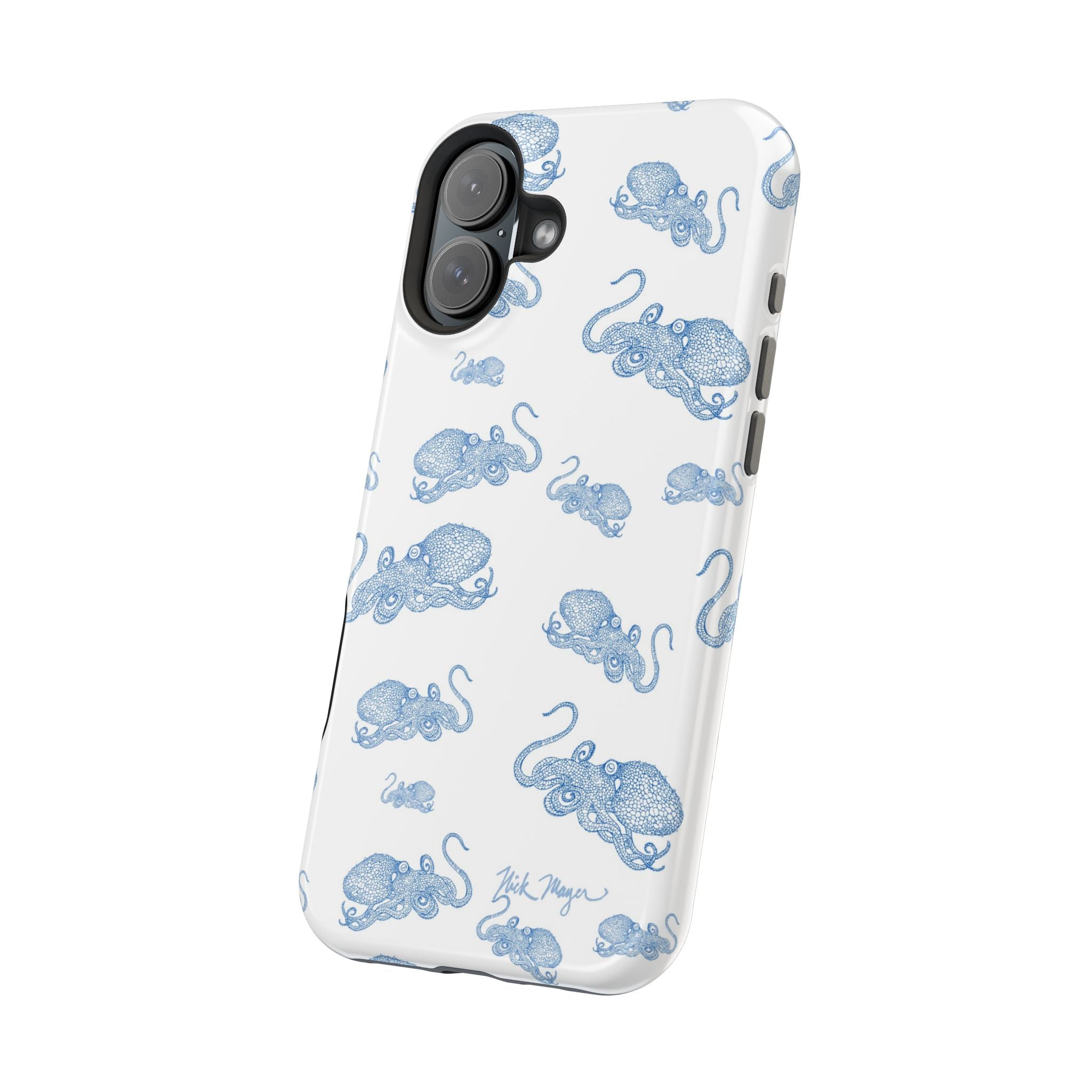 NEW Blue Octopus 2 MagSafe iPhone Case