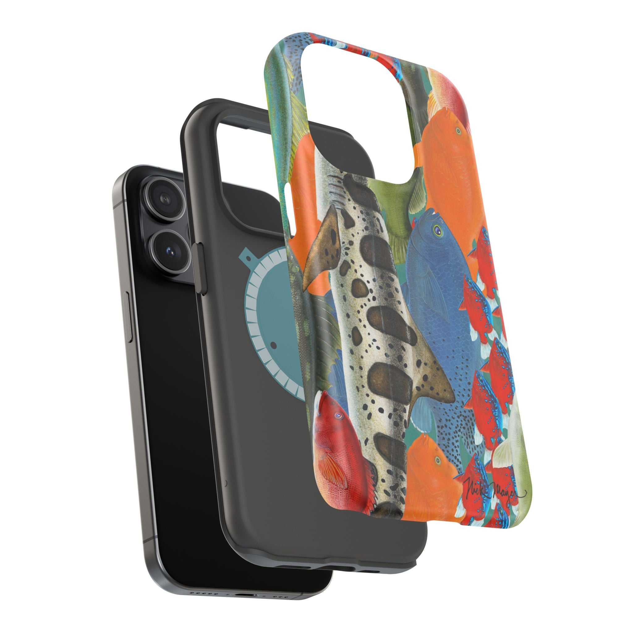California Dive Fish MagSafe iPhone Case