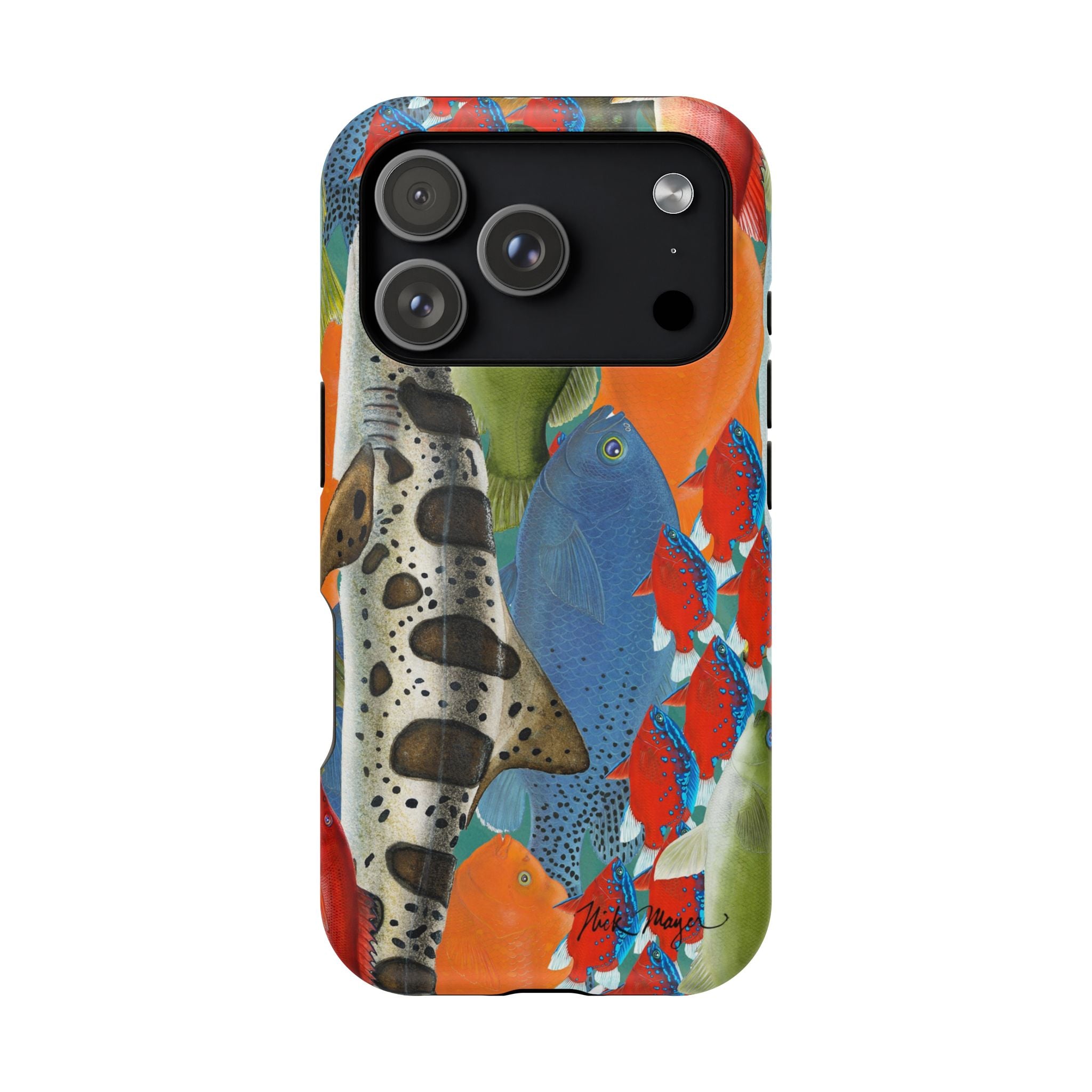 California Dive Fish MagSafe iPhone Case