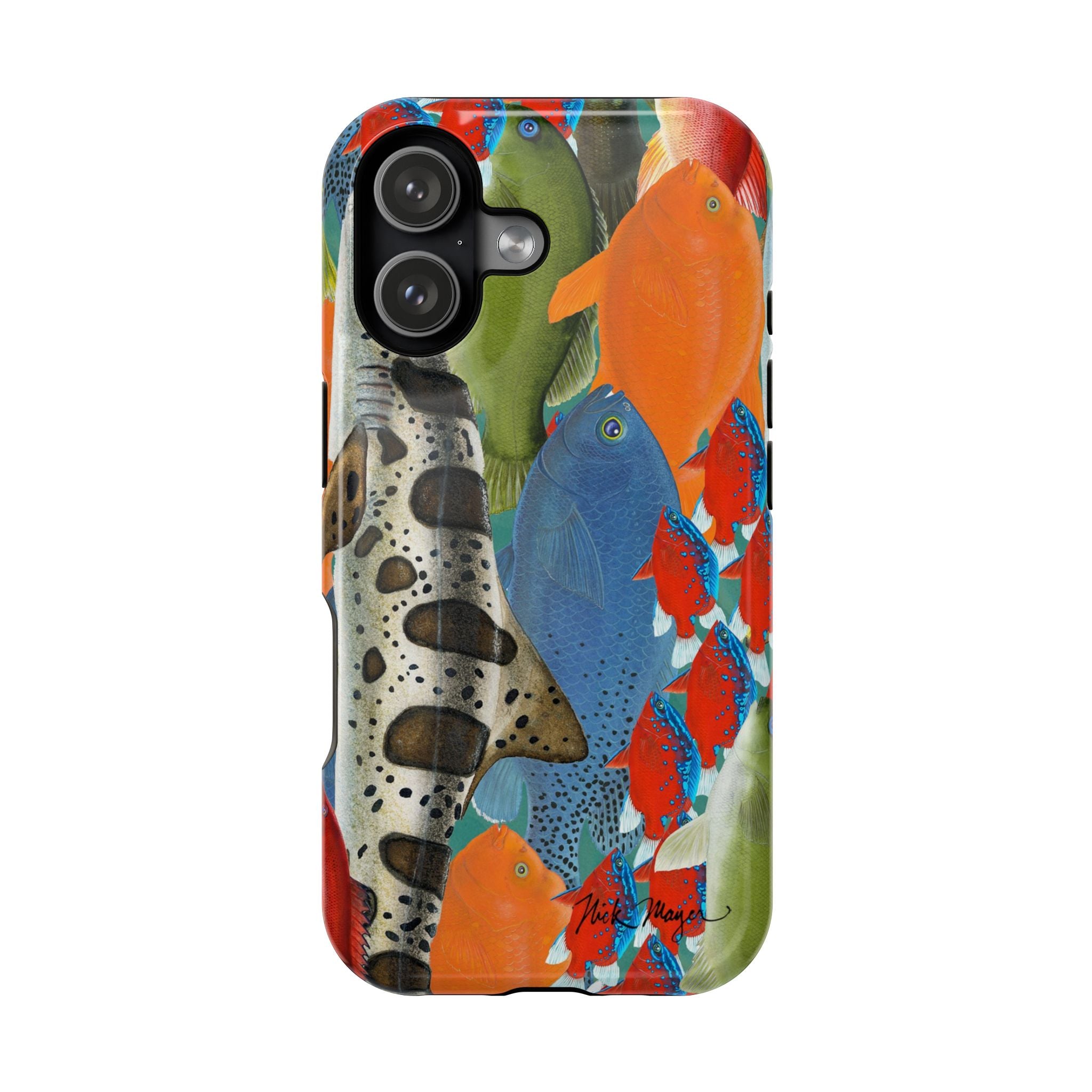 California Dive Fish MagSafe iPhone Case